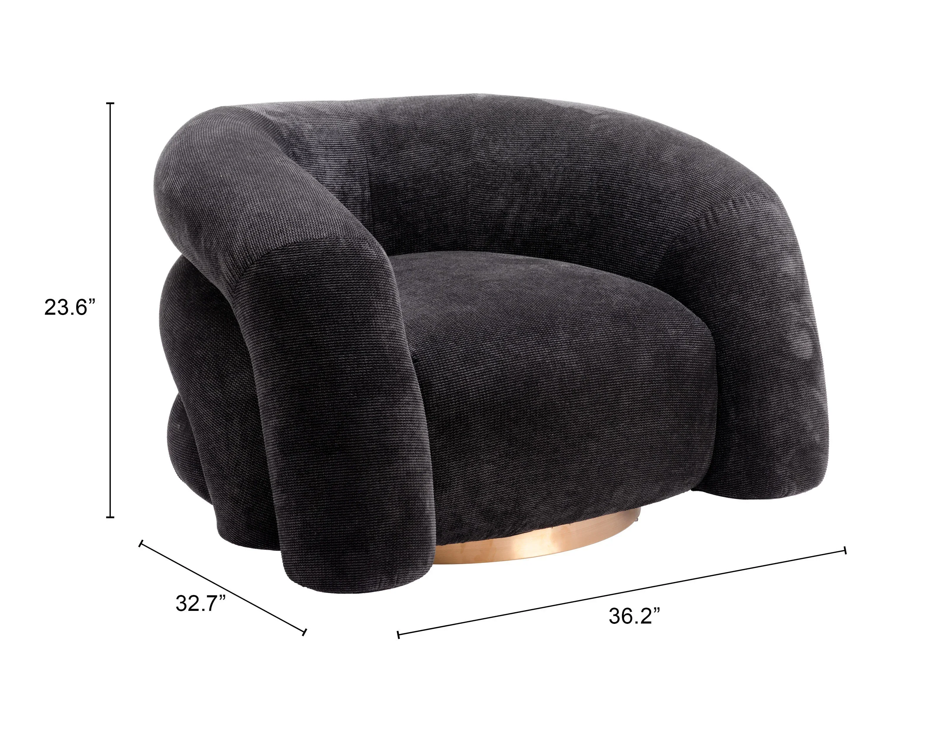 Havn Accent Chair Black - Image 5