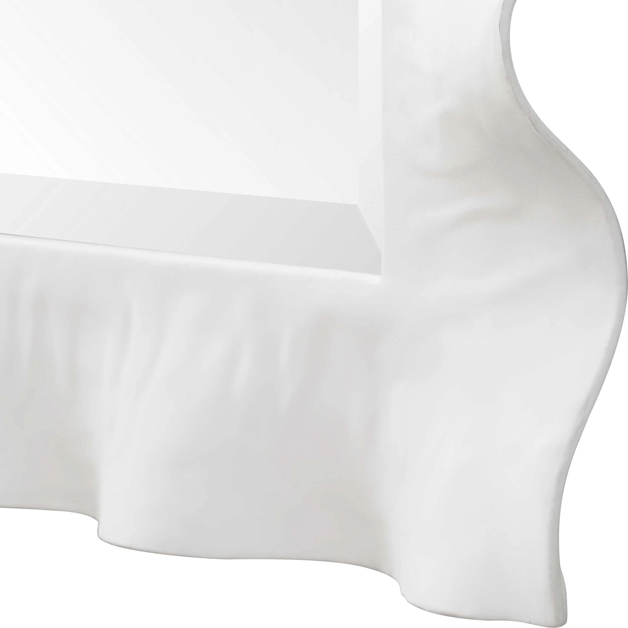 Haya White Scalloped Mirror - Image 5