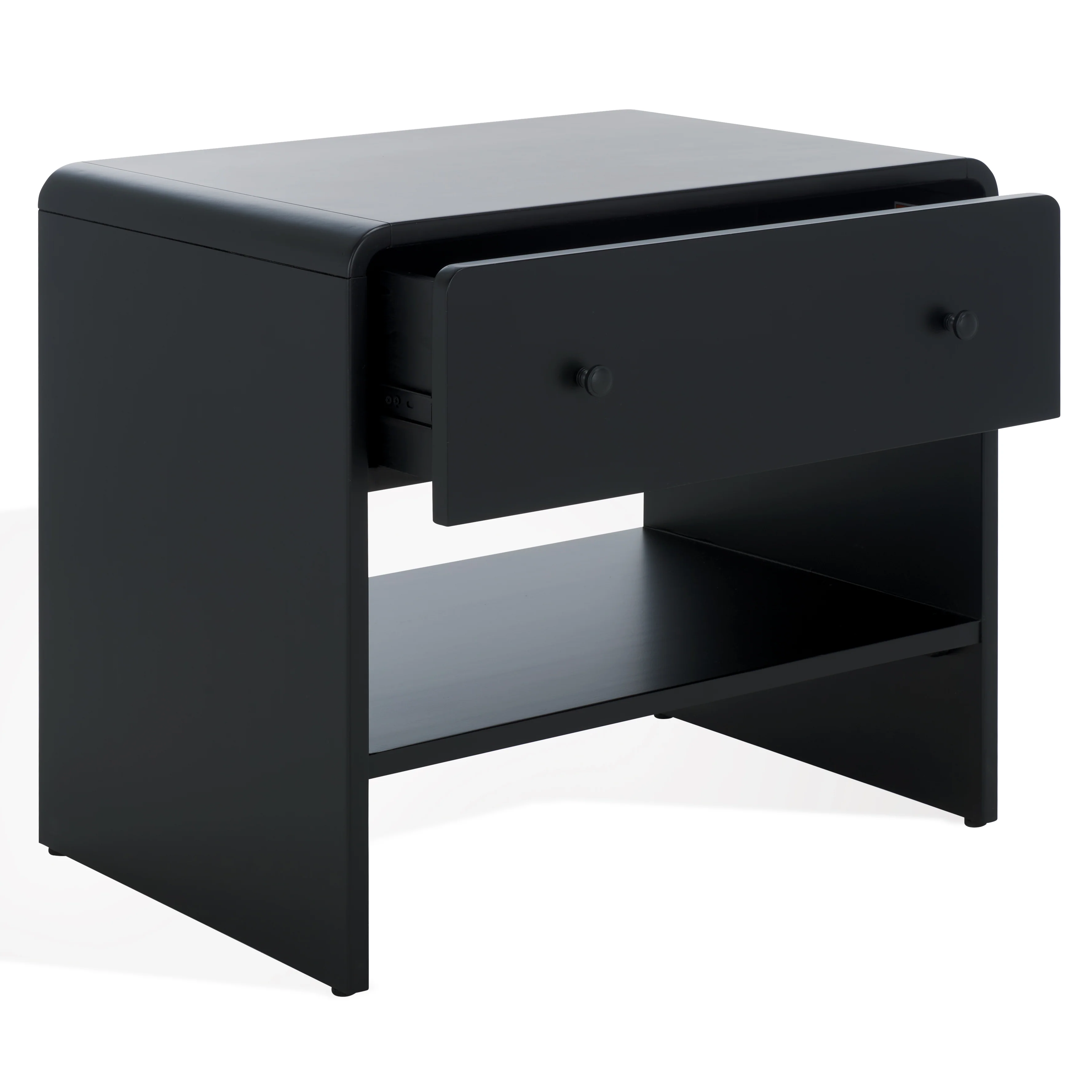 Haydriana 1 Drawer Wood Nightstand - Image 13