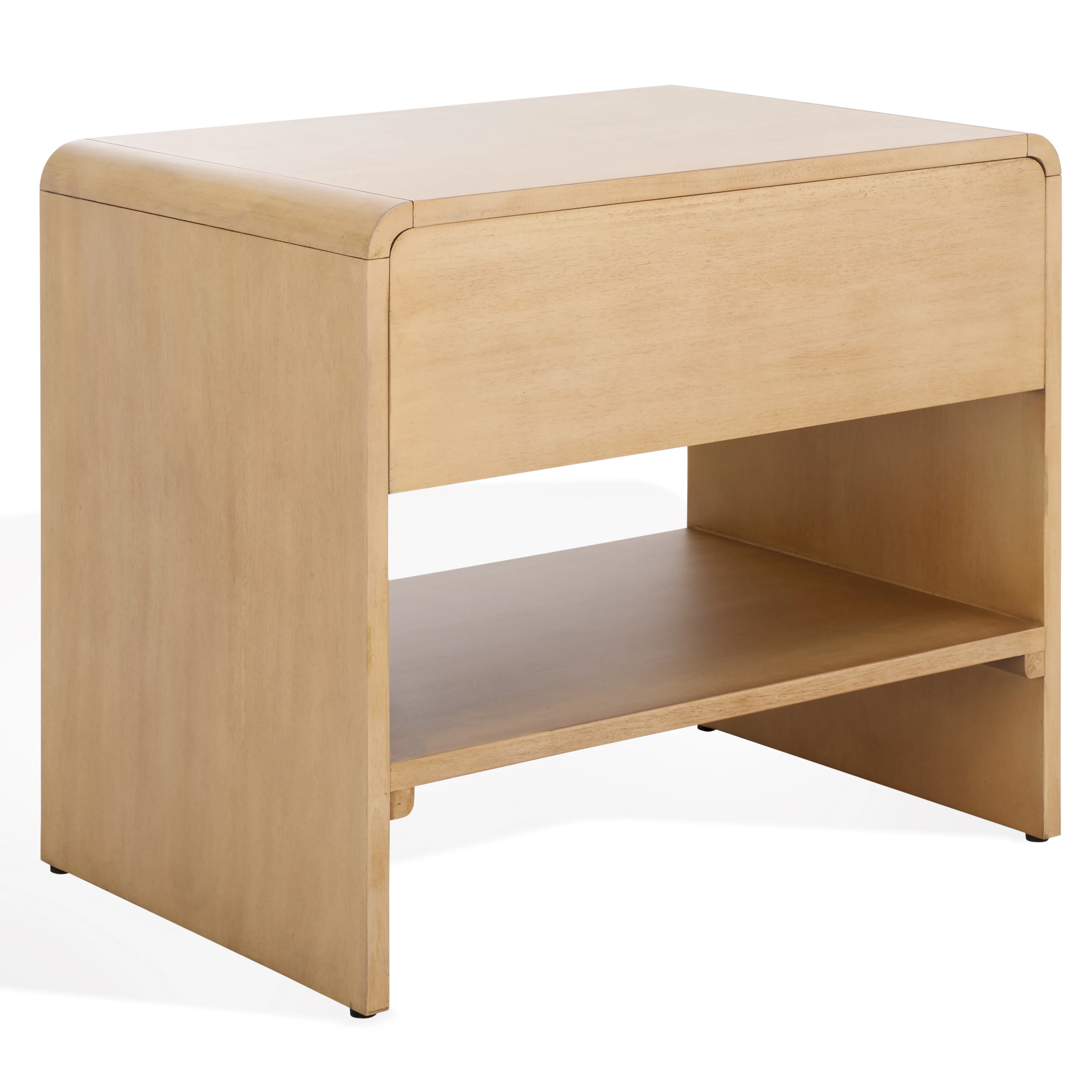 Haydriana 1 Drawer Wood Nightstand - Image 8