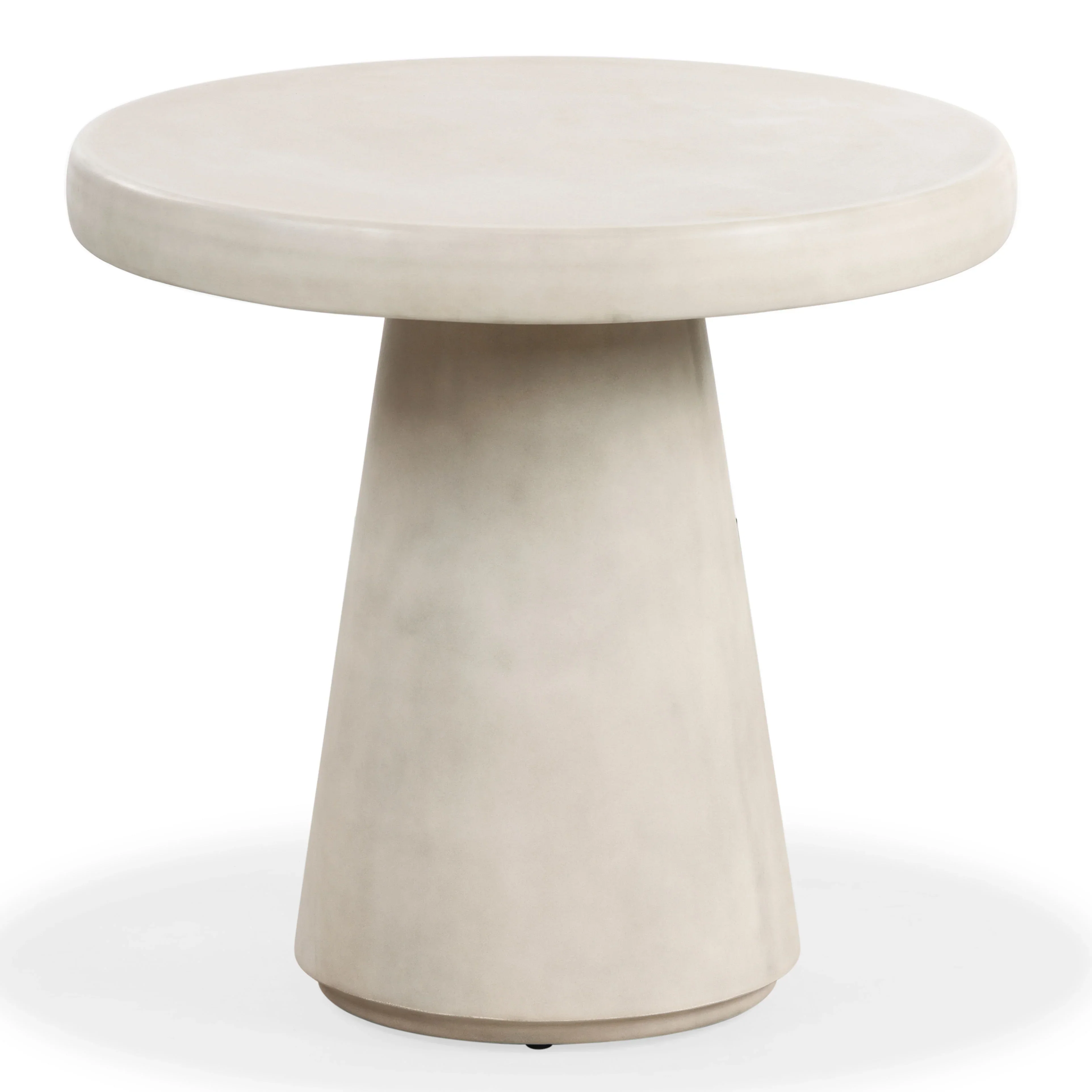 Hayleen Round Concrete Accent Table - Image 2