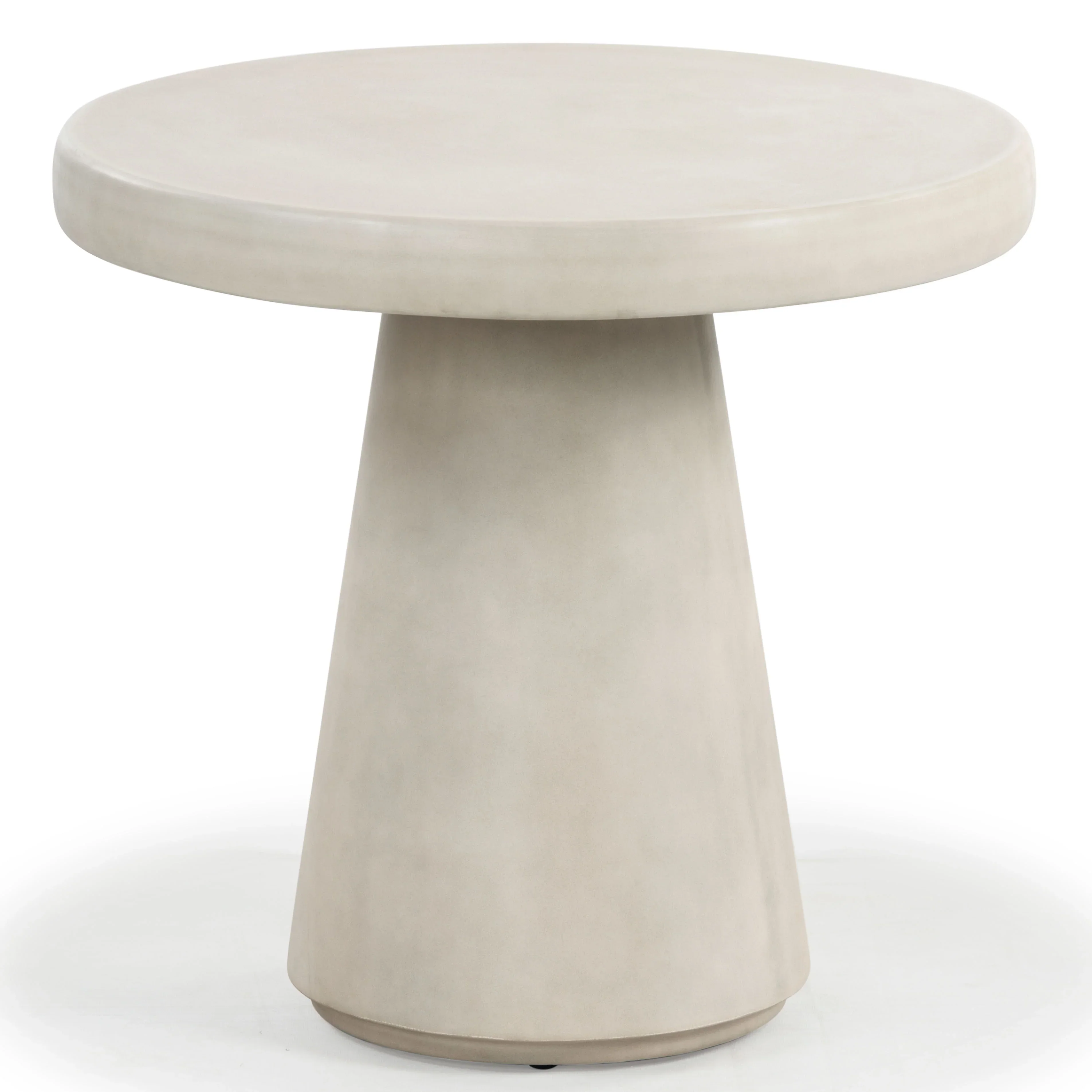 Hayleen Round Concrete Accent Table - Image 5