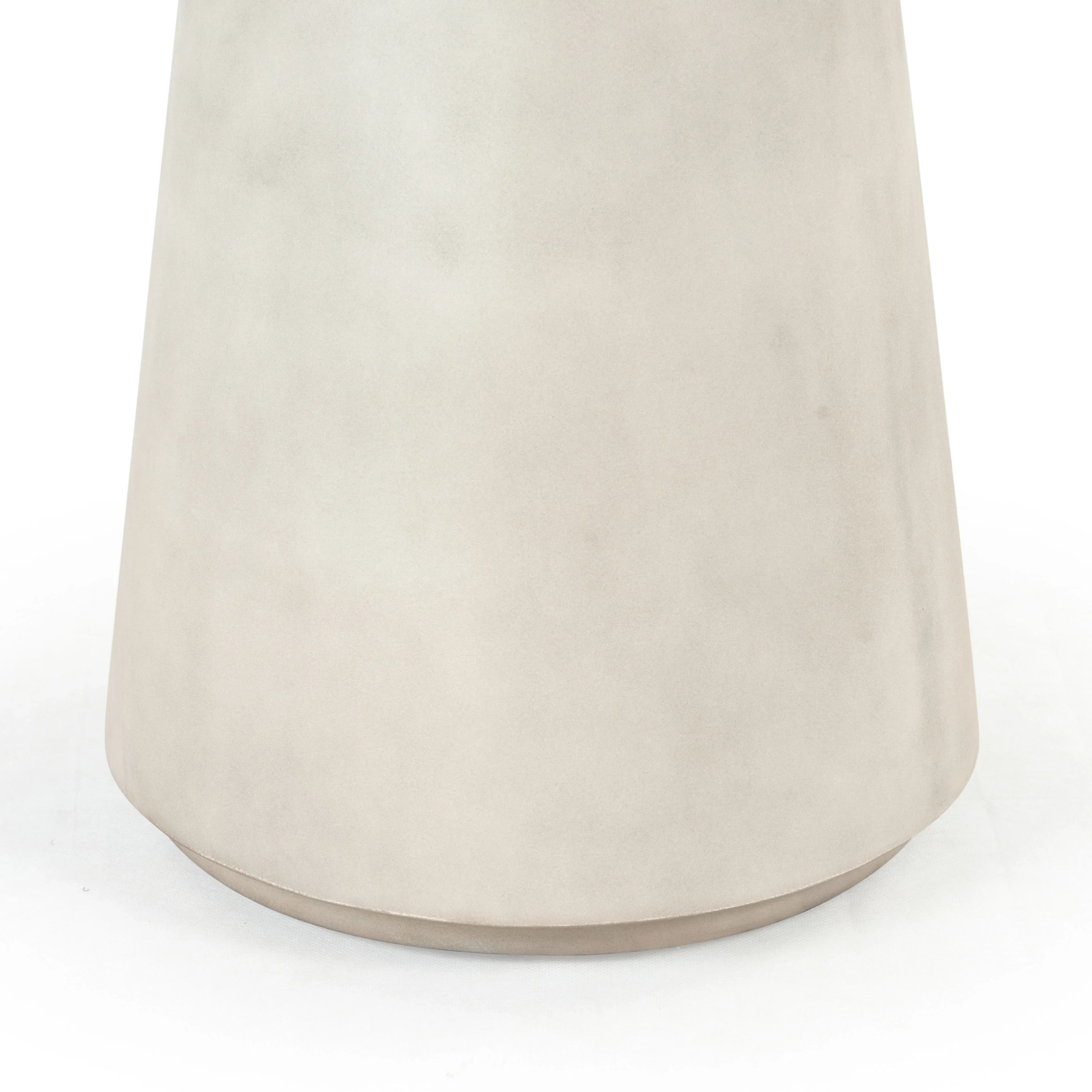 Hayleen Round Concrete Accent Table - Image 7