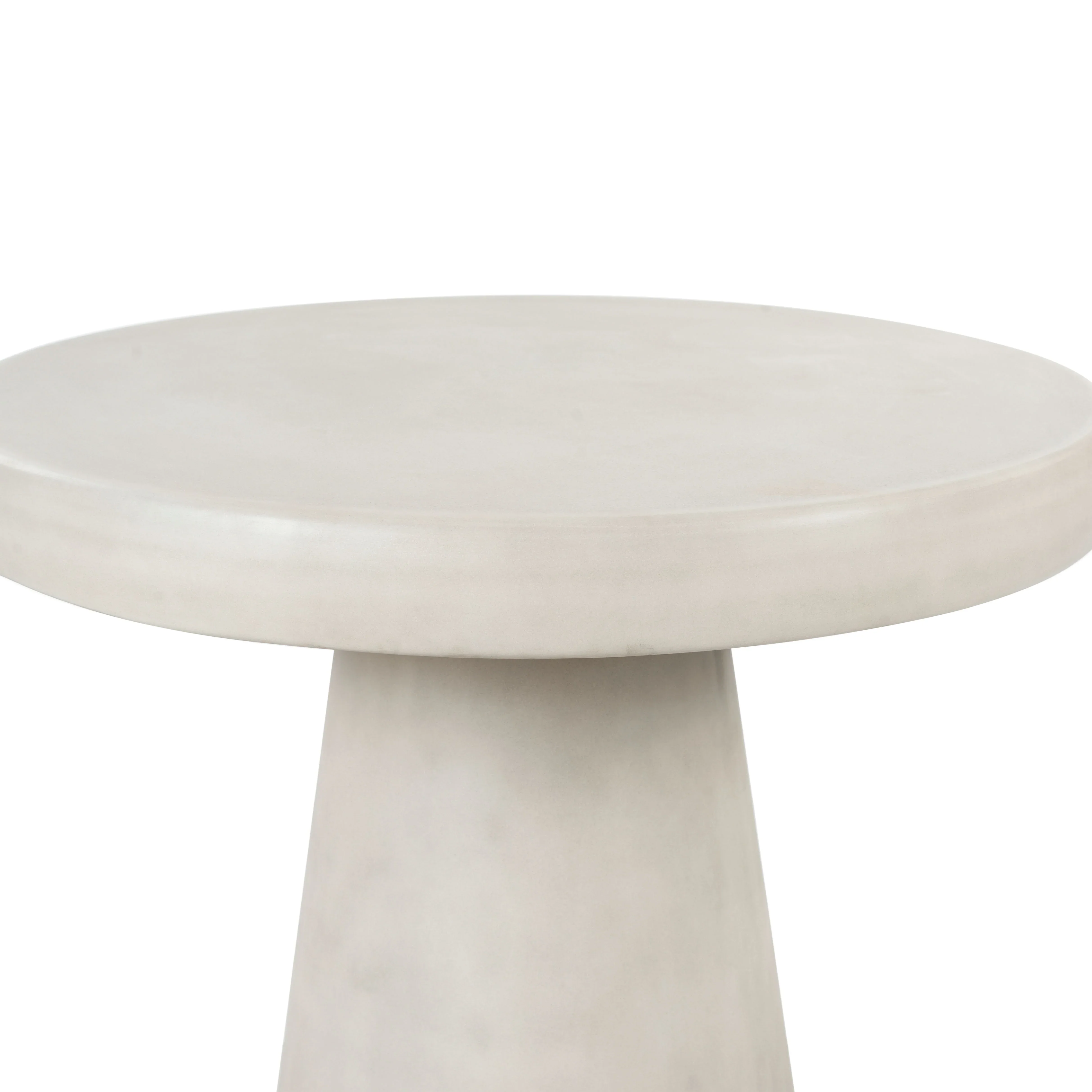 Hayleen Round Concrete Accent Table - Image 8