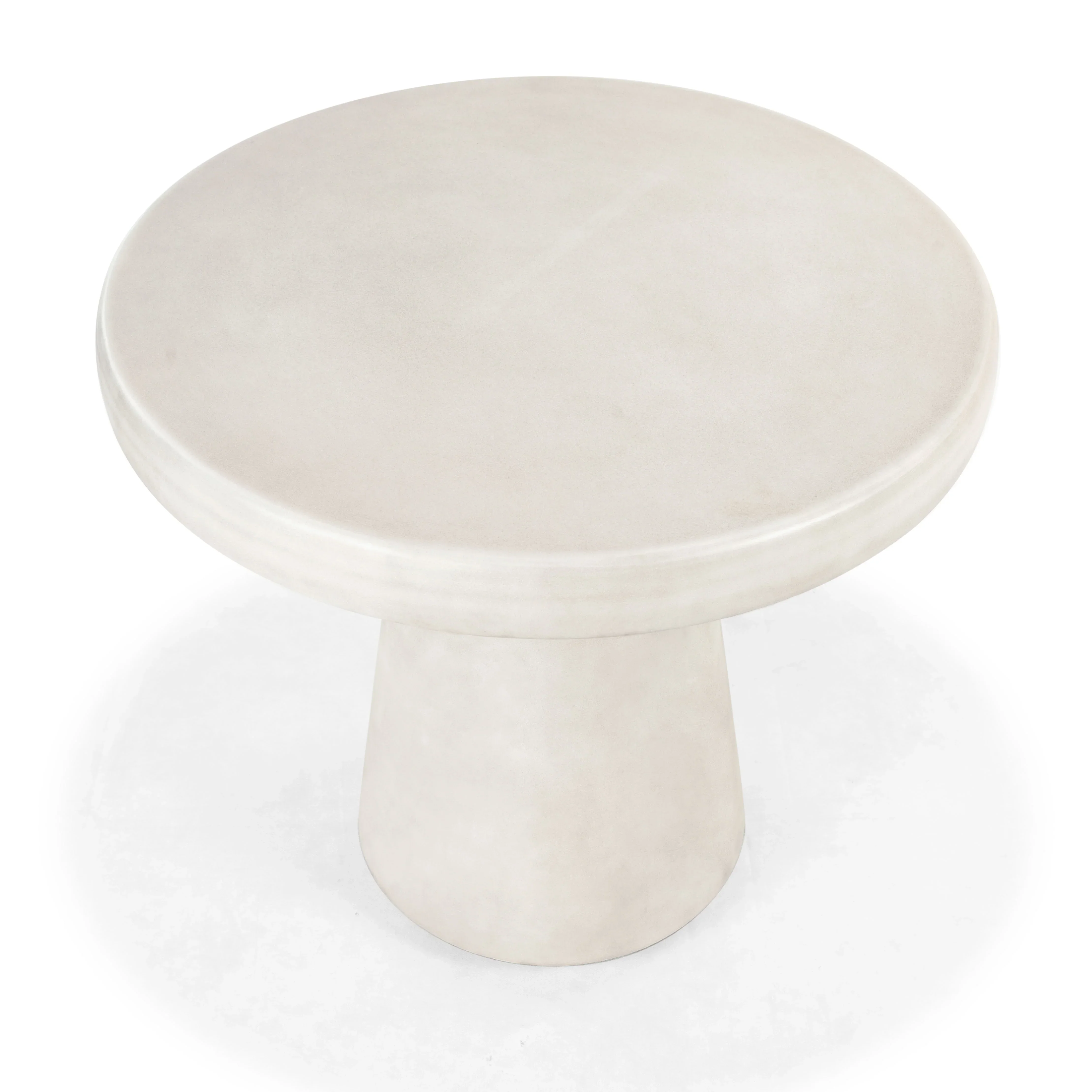 Hayleen Round Concrete Accent Table - Image 9
