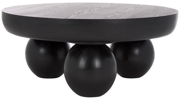 Hayliette Round Wood Coffee Table - Image 2