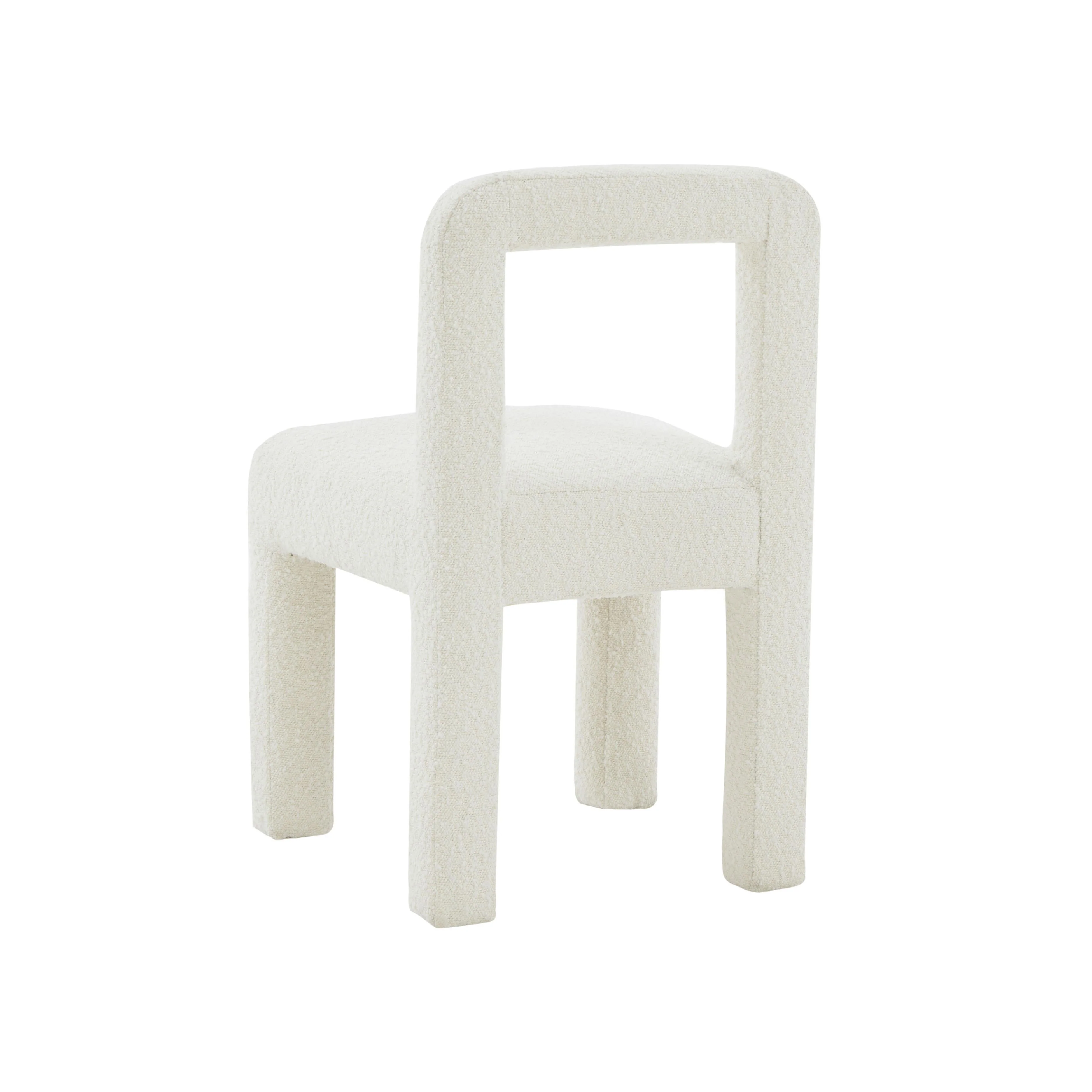 Hazel Cream Boucle Dining Chair - Set of 2 - Image 4