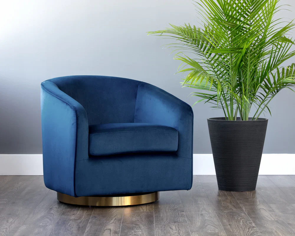 Hazel Swivel Lounge Chair - Image 16