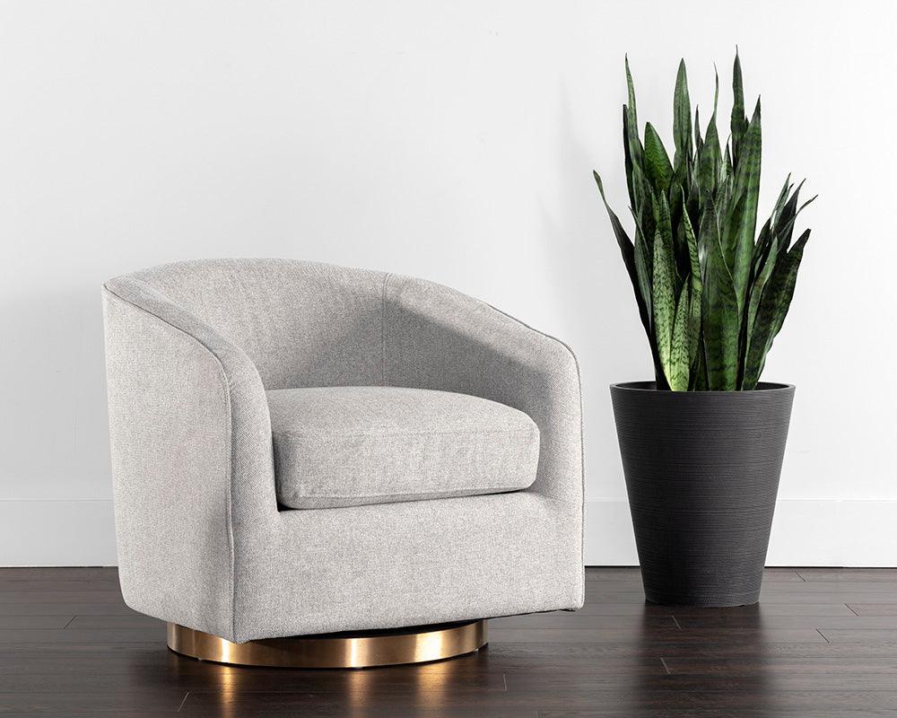Hazel Swivel Lounge Chair - Image 2