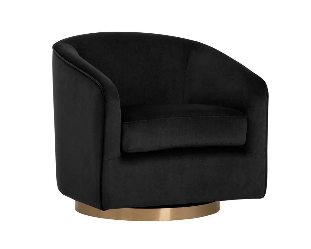 Hazel Swivel Lounge Chair - Image 6