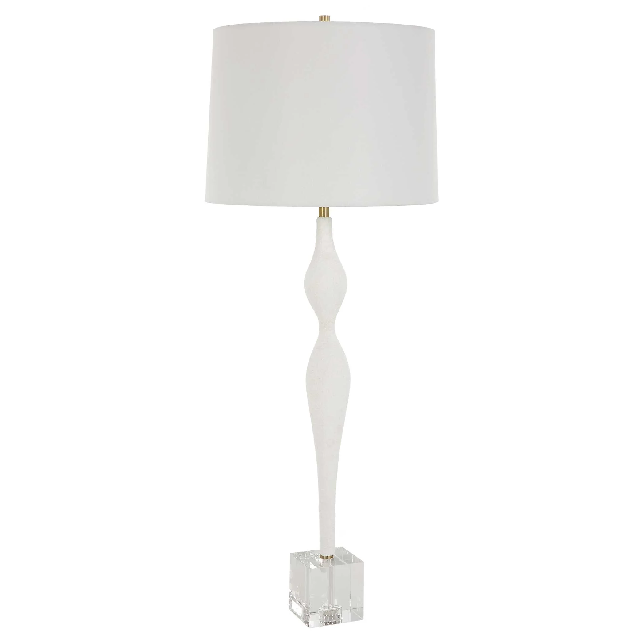 Helena Slender White Table Lamp - Image 4