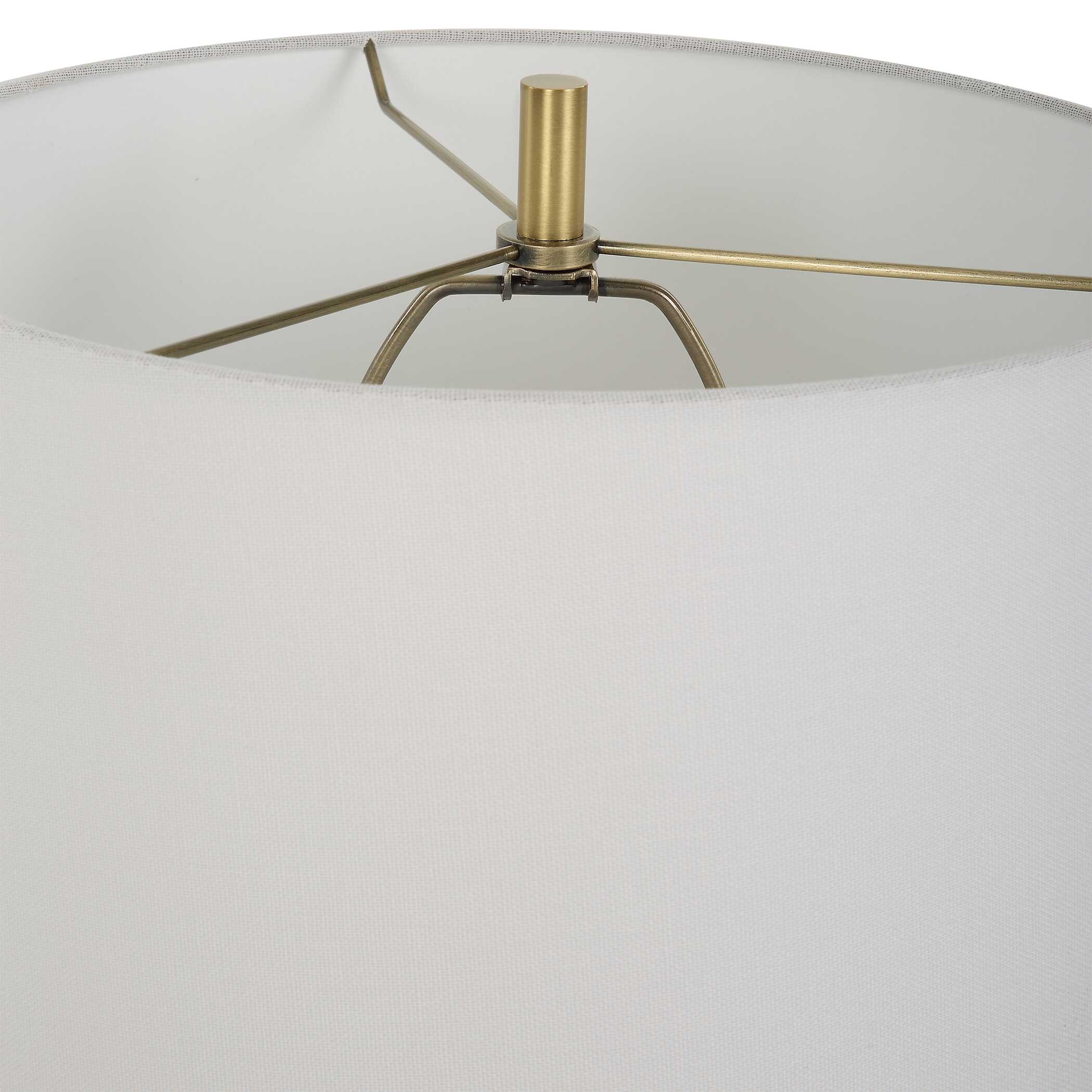 Helena Slender White Table Lamp - Image 6