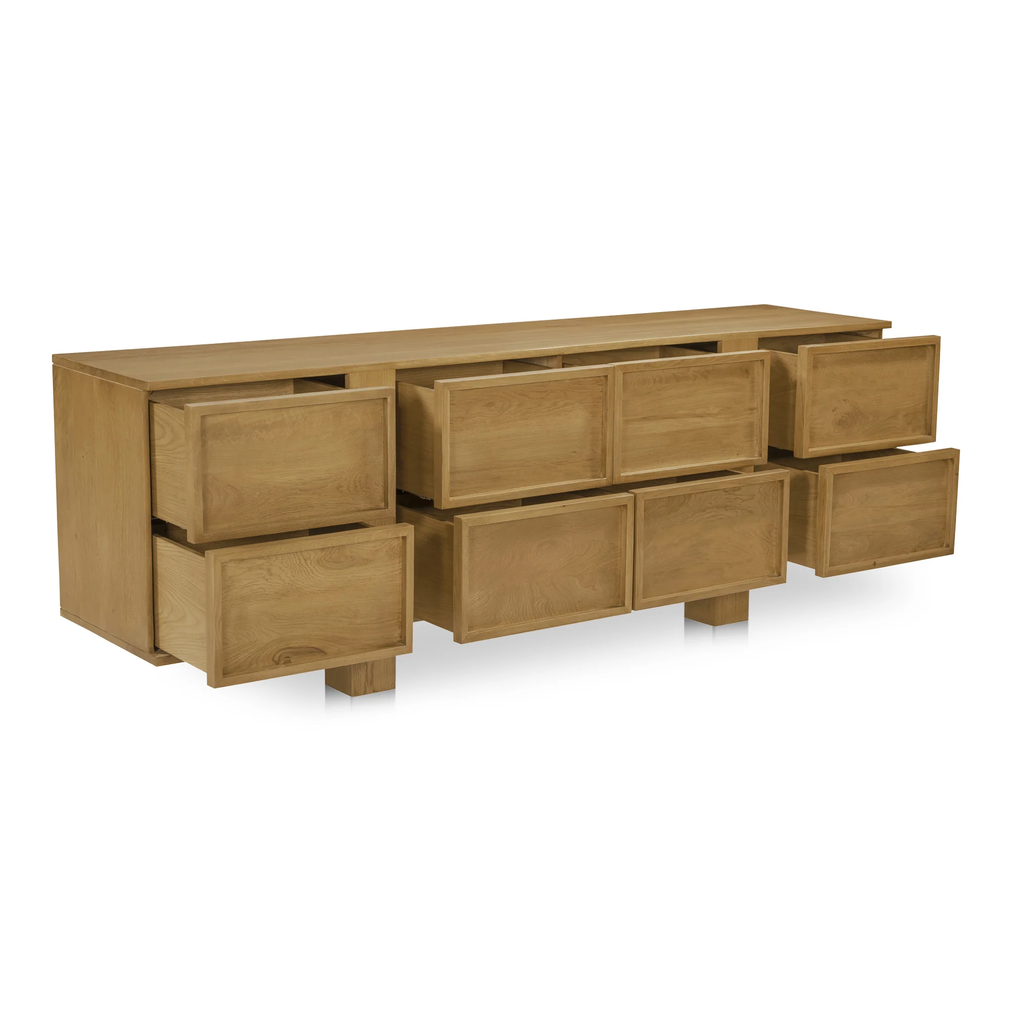 Henley 8 Drawer Dresser Brown - Image 3