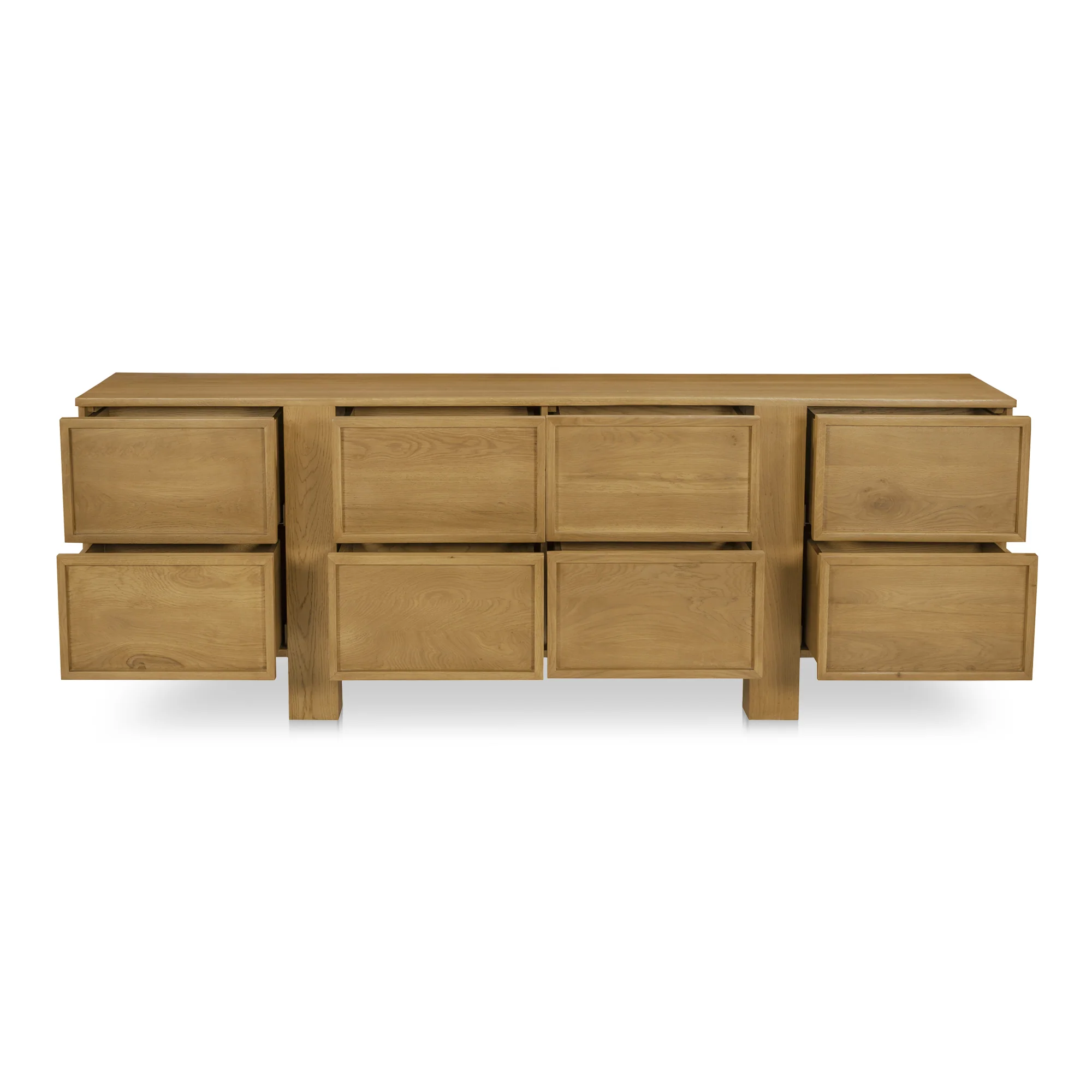 Henley 8 Drawer Dresser Brown - Image 4