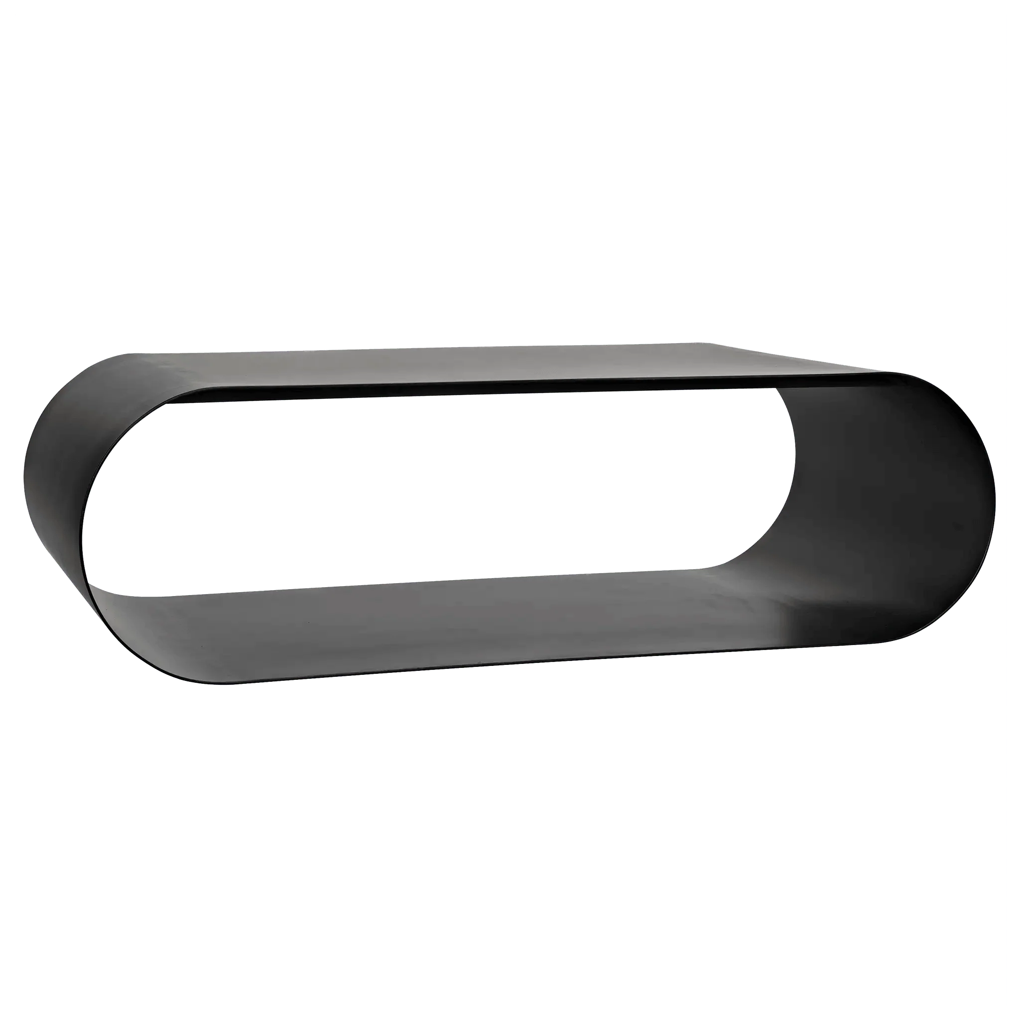 Hera Coffee Table, Black Steel