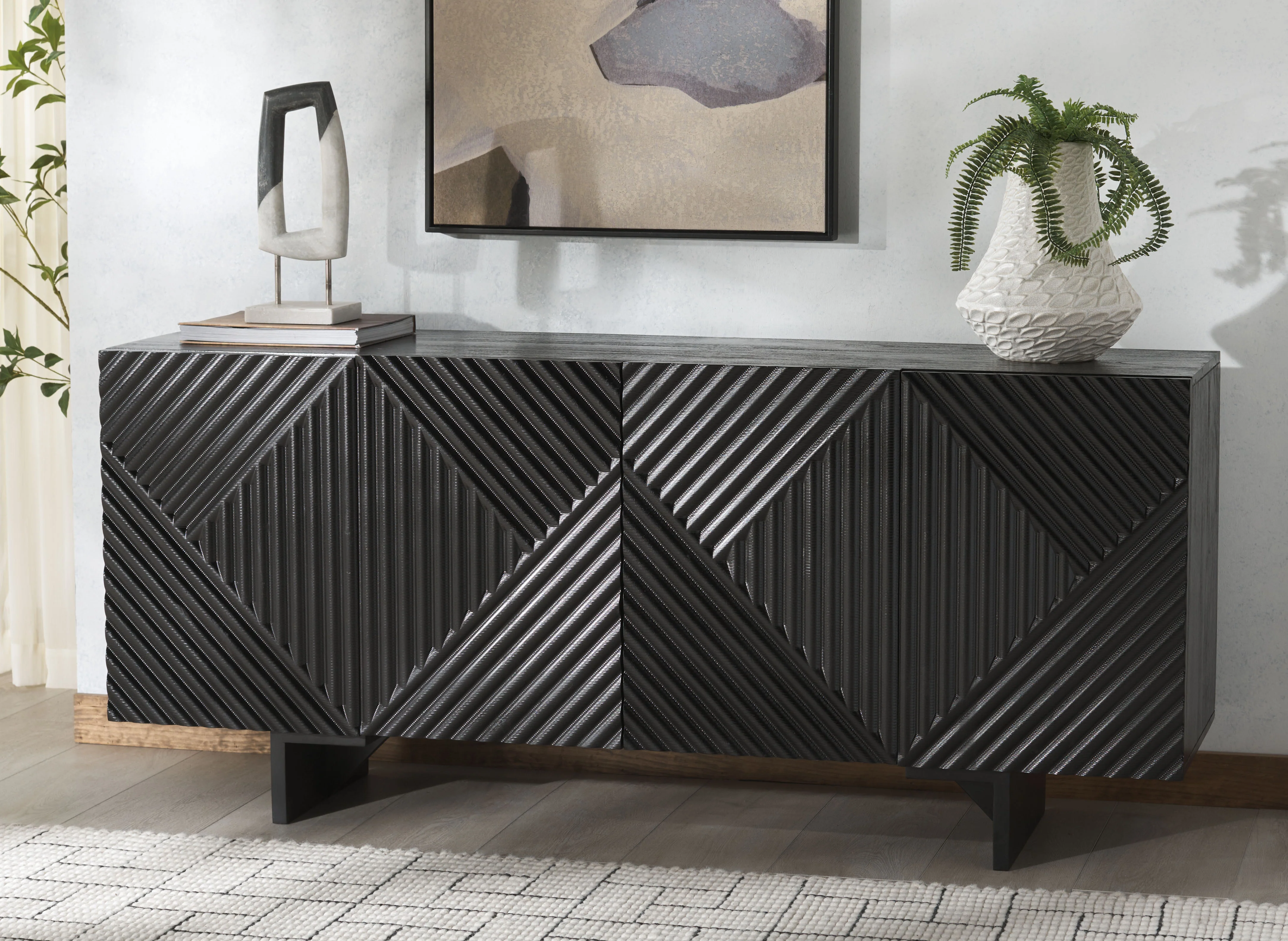 Hewitt Wood Sideboard - Image 2
