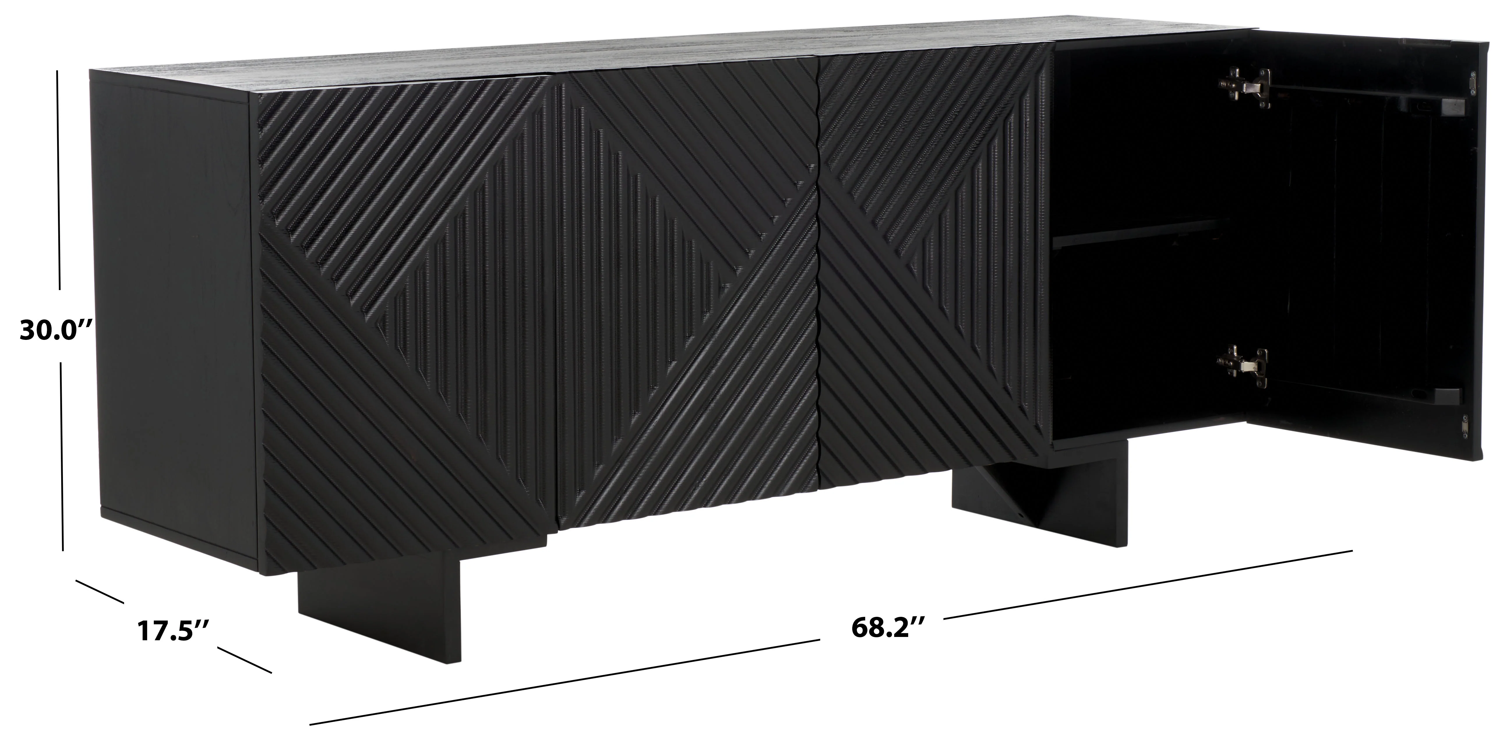Hewitt Wood Sideboard - Image 6