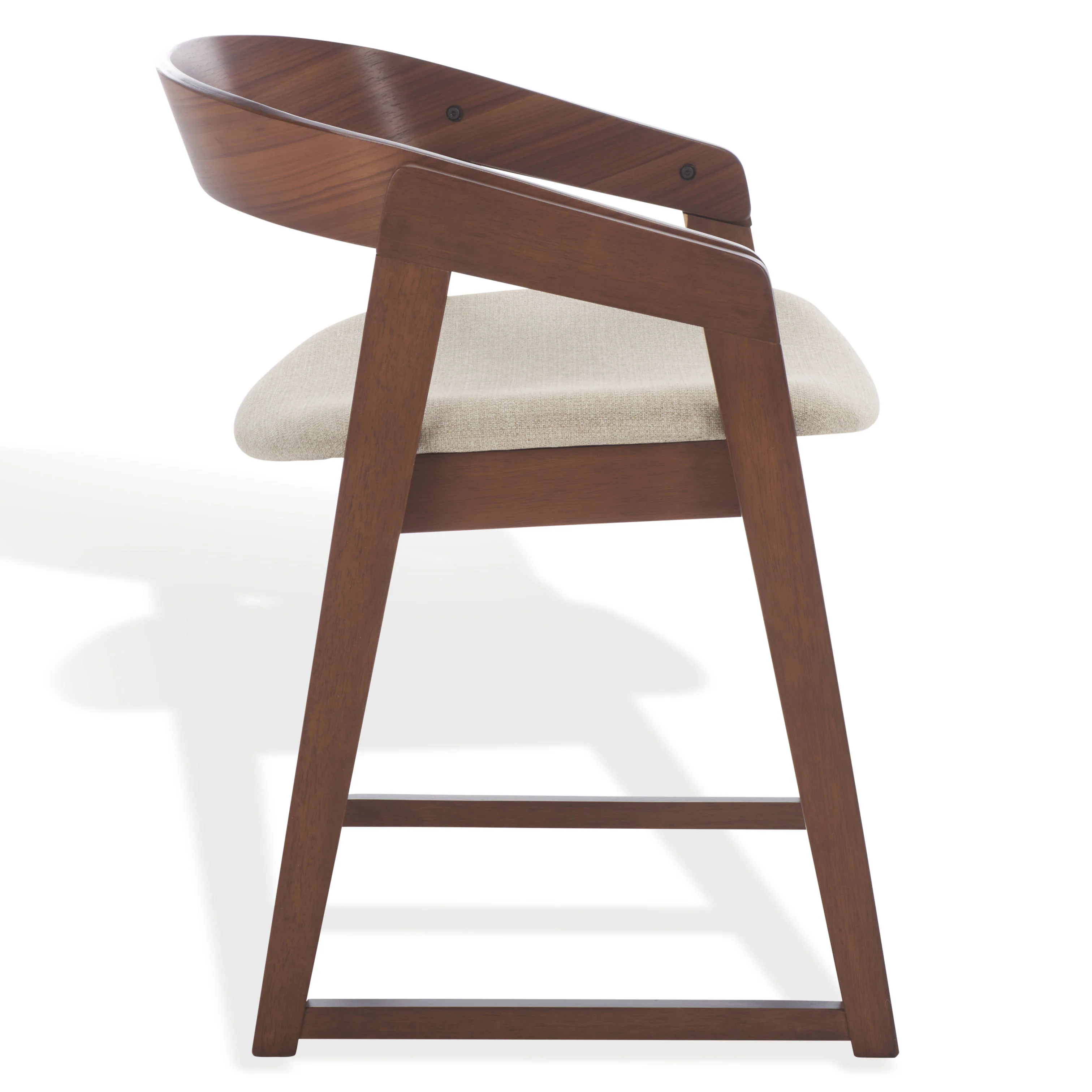 Hildabryna Wood Curved Back Dining Chair - Set of 2 - Image 8