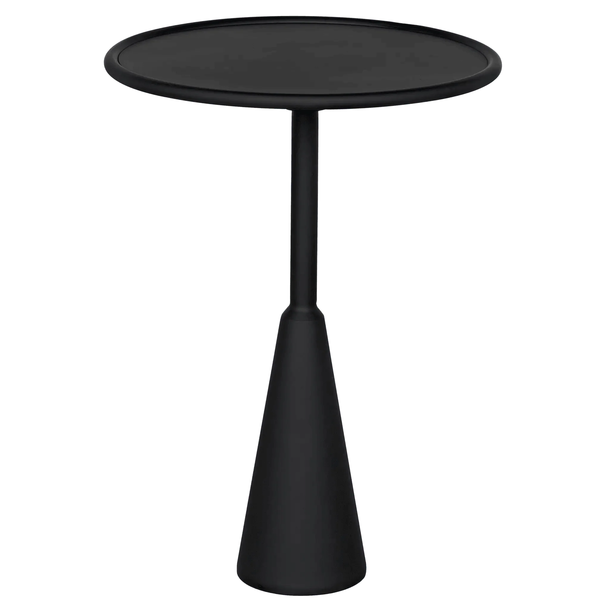 Hiro Side Table, Black Steel