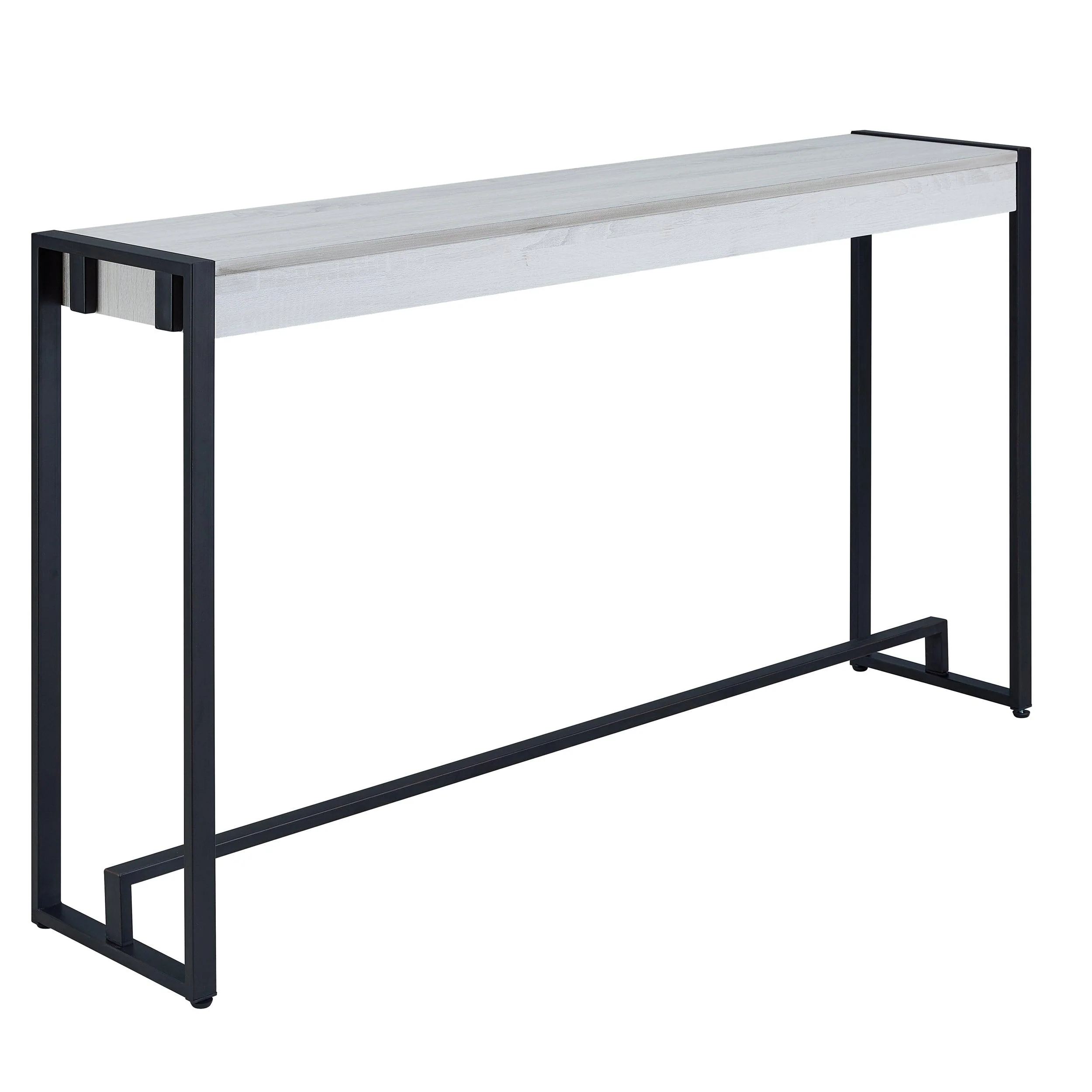 Holly & Martin Macen Console - Black w/ Distressed White - Image 5