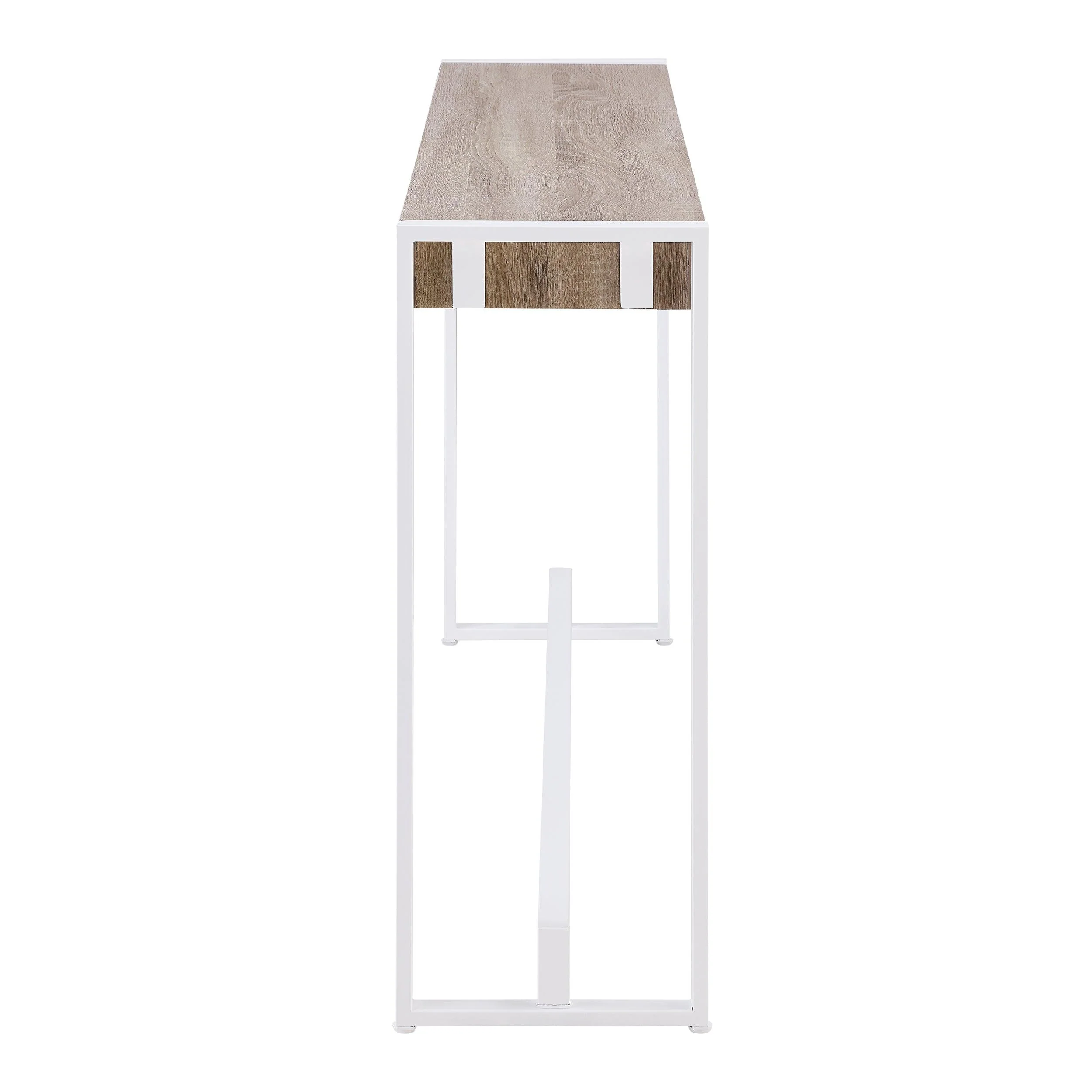 Holly & Martin Macen Console - Mocha Gray w/ White - Image 7