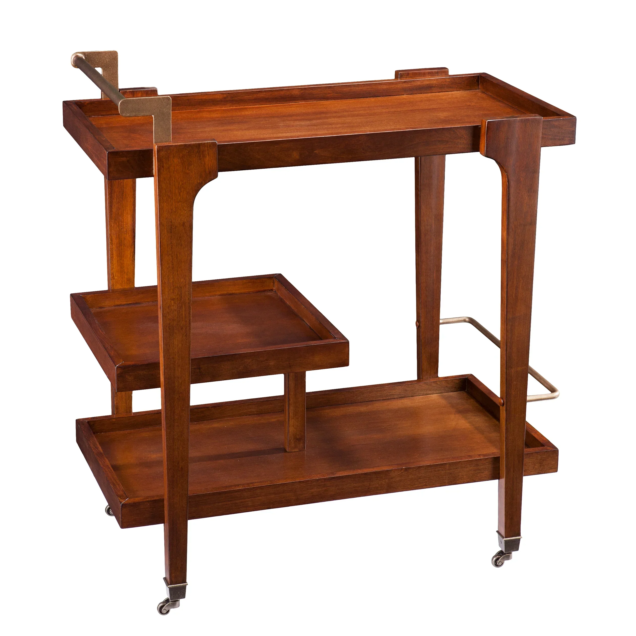 Holly & Martin Zhori Midcentury Modern Bar Cart - Image 6