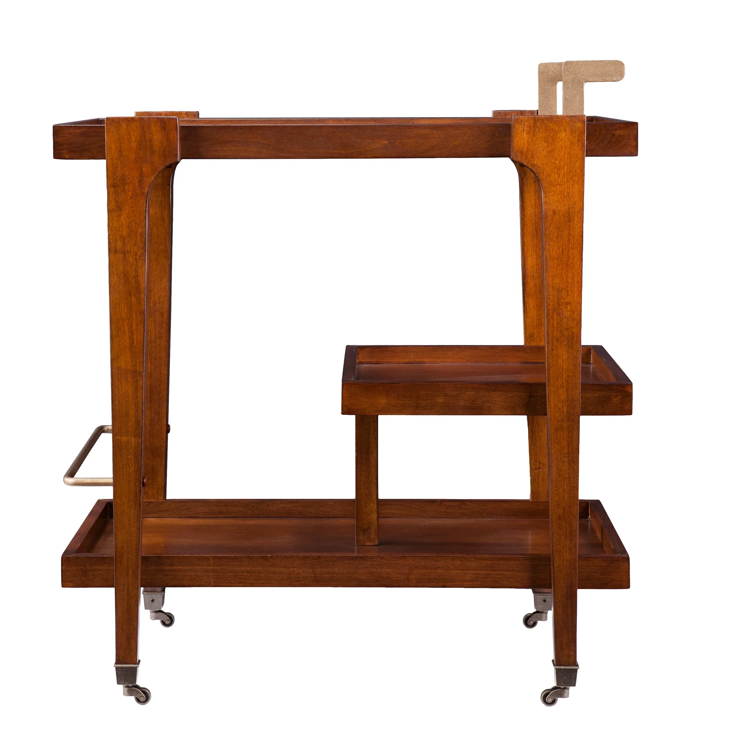 Holly & Martin Zhori Midcentury Modern Bar Cart - Image 7