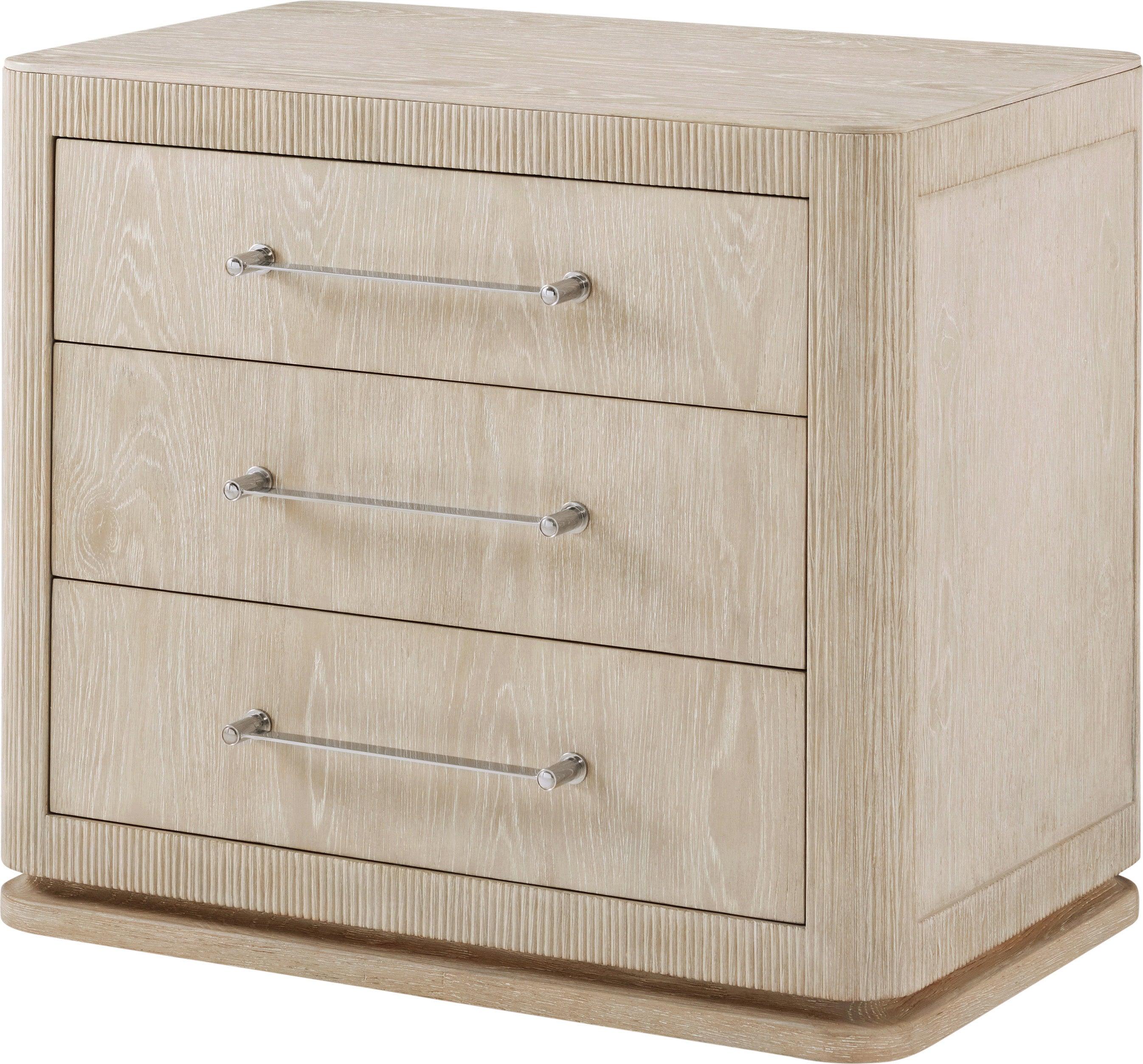 Horizon Three Drawer Nightstand - Image 2