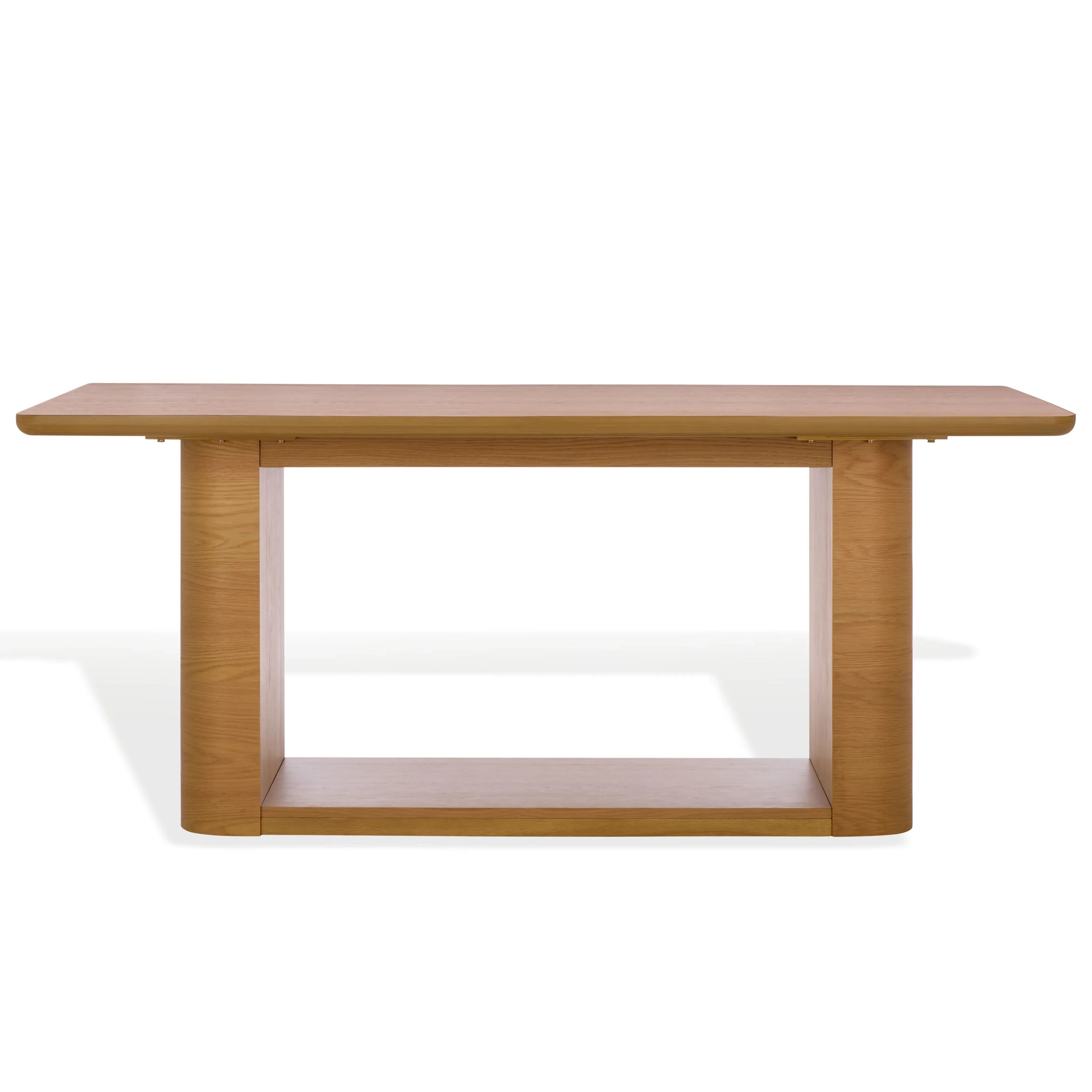 Howard Oak Wood Dining Table - Image 2