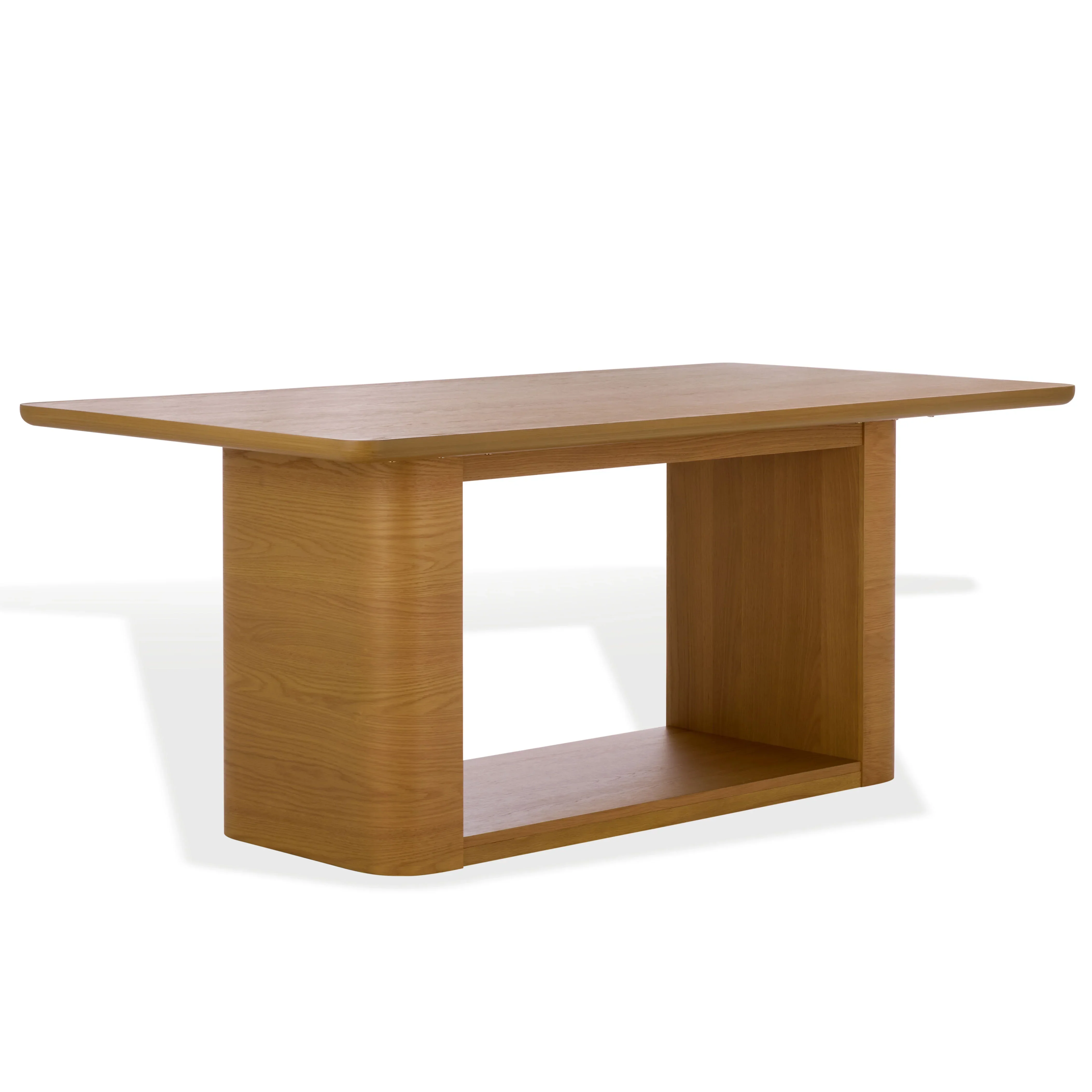 Howard Oak Wood Dining Table - Image 3
