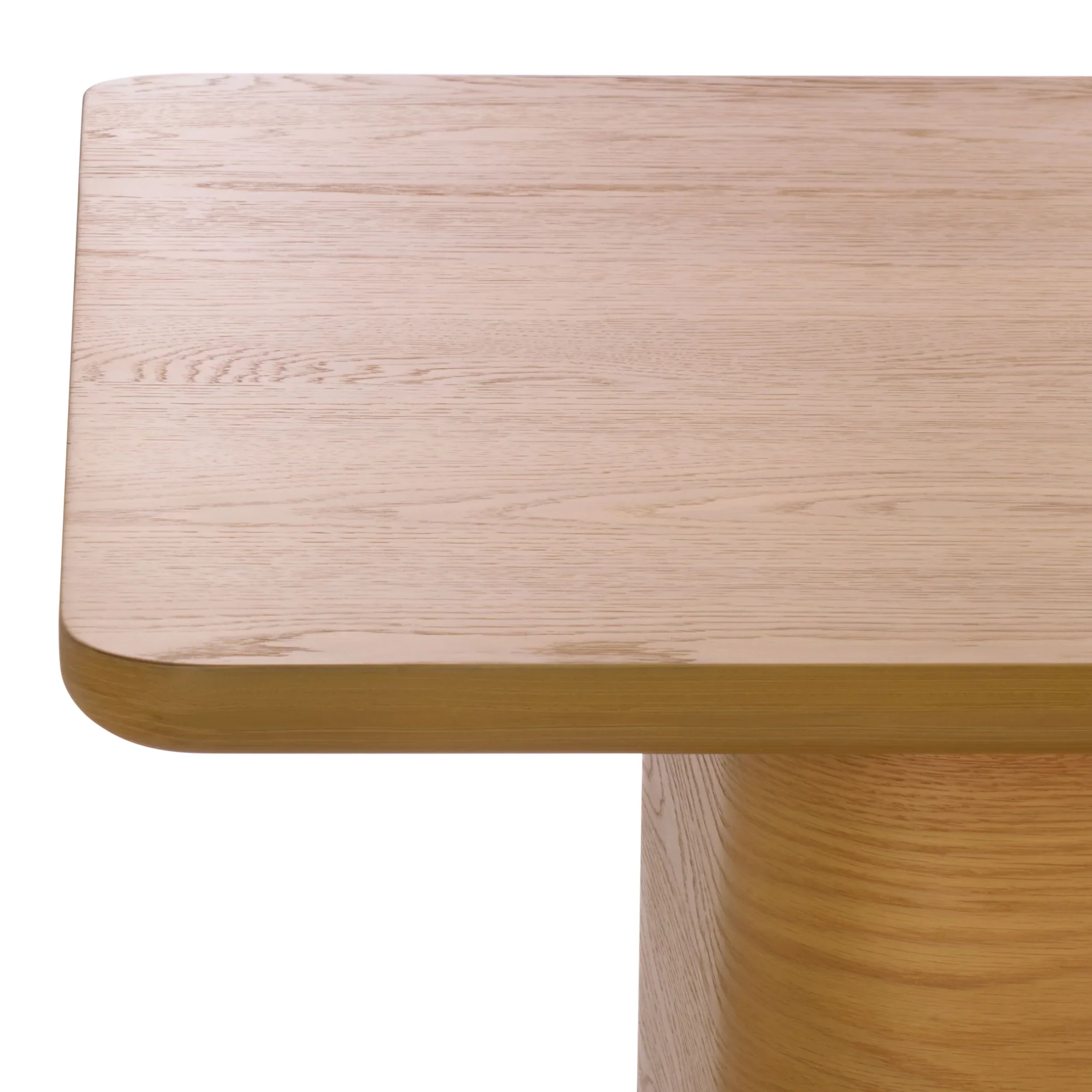Howard Oak Wood Dining Table - Image 6