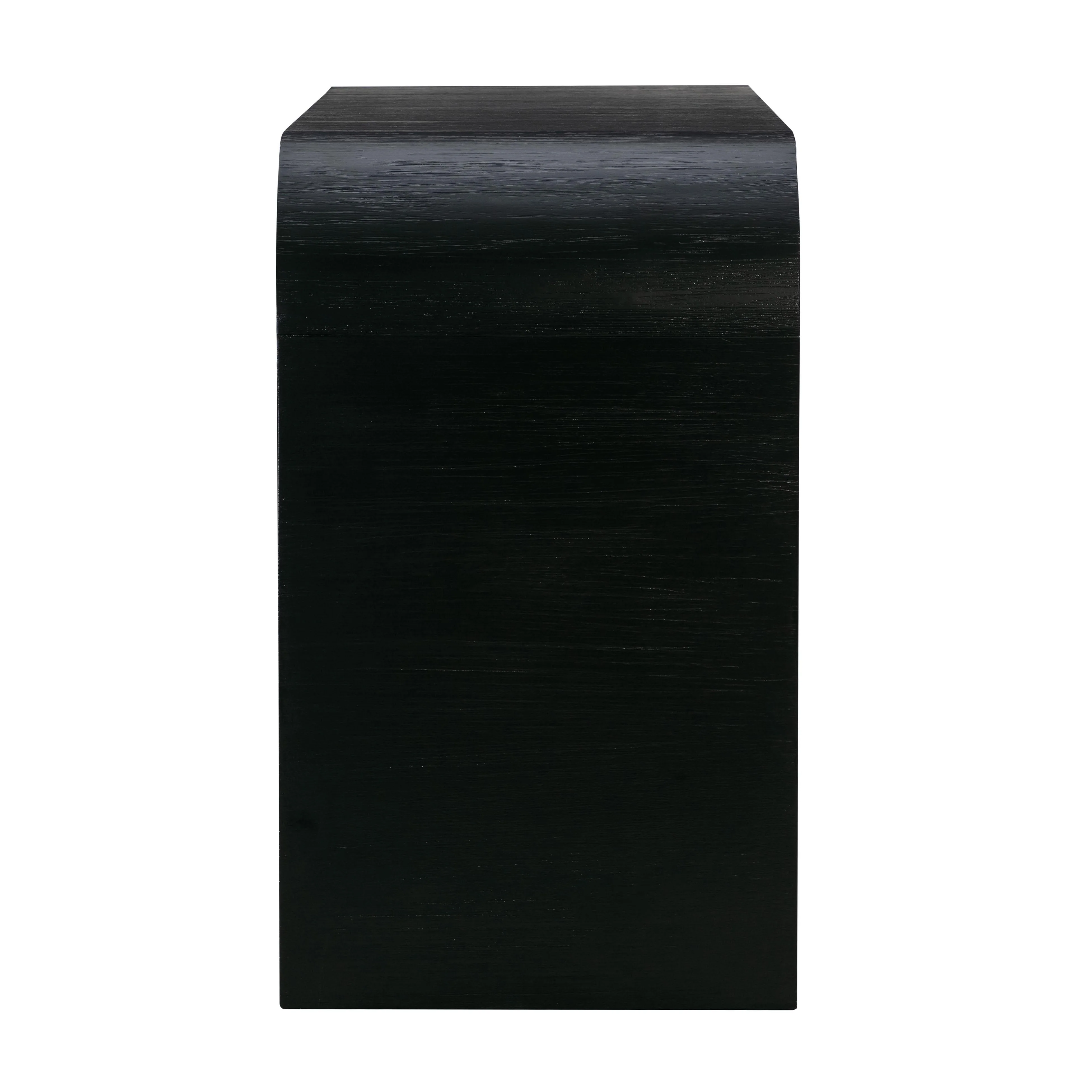 Hump 6 Drawer Black Dresser - Image 5