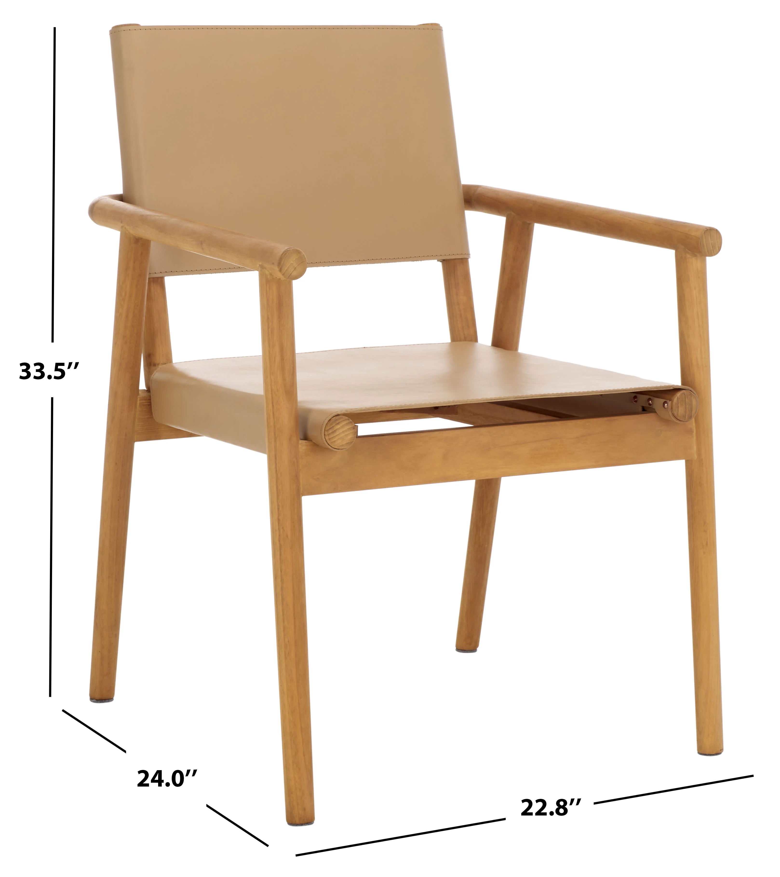 Hutson Leather Dining Chair - Image 23