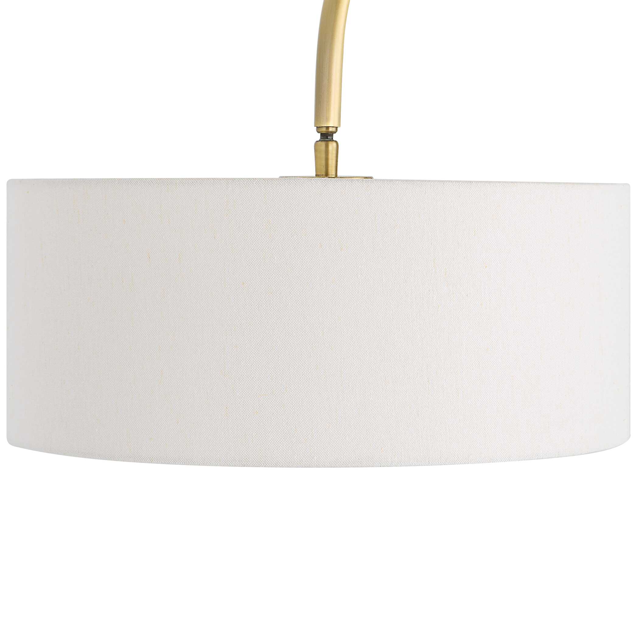 Huxford Brass Arch Floor Lamp - Image 5