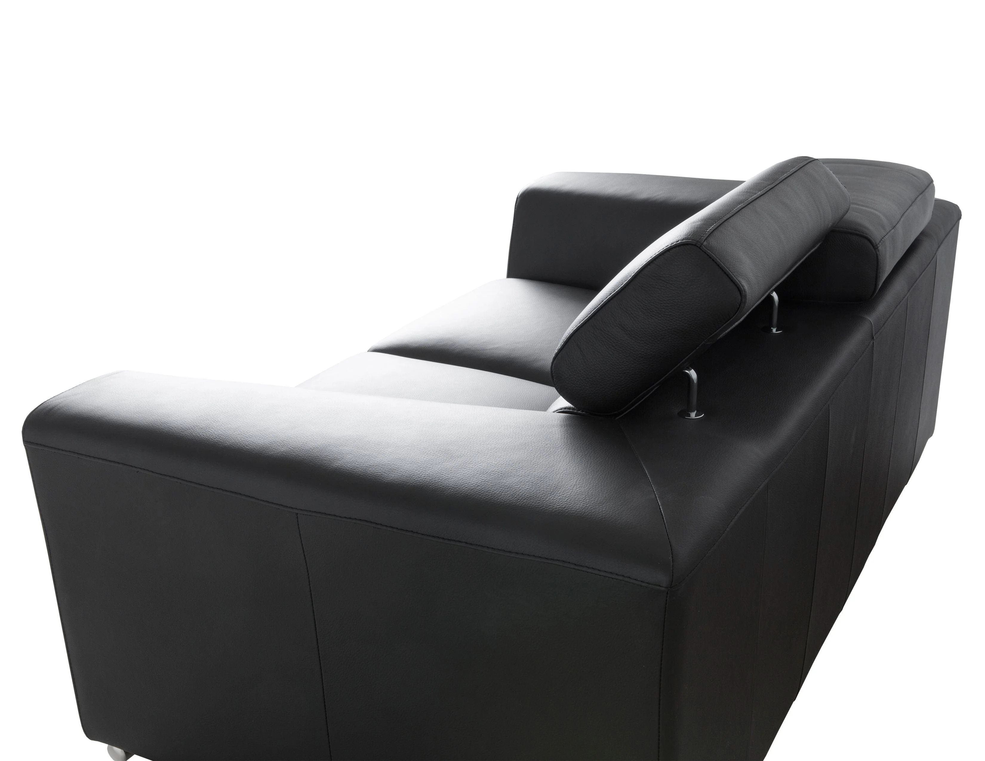 ICON Sofa Adjustable Headreat / Polished Steel Legs - Image 2