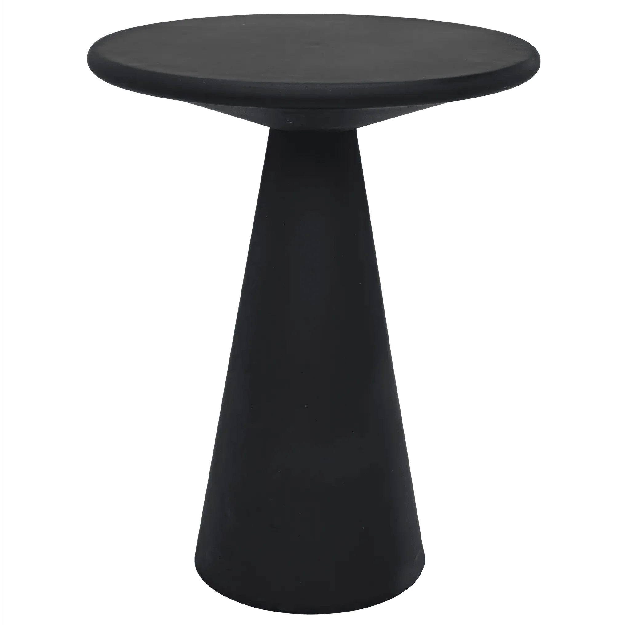Idiom Side Table, Black Steel