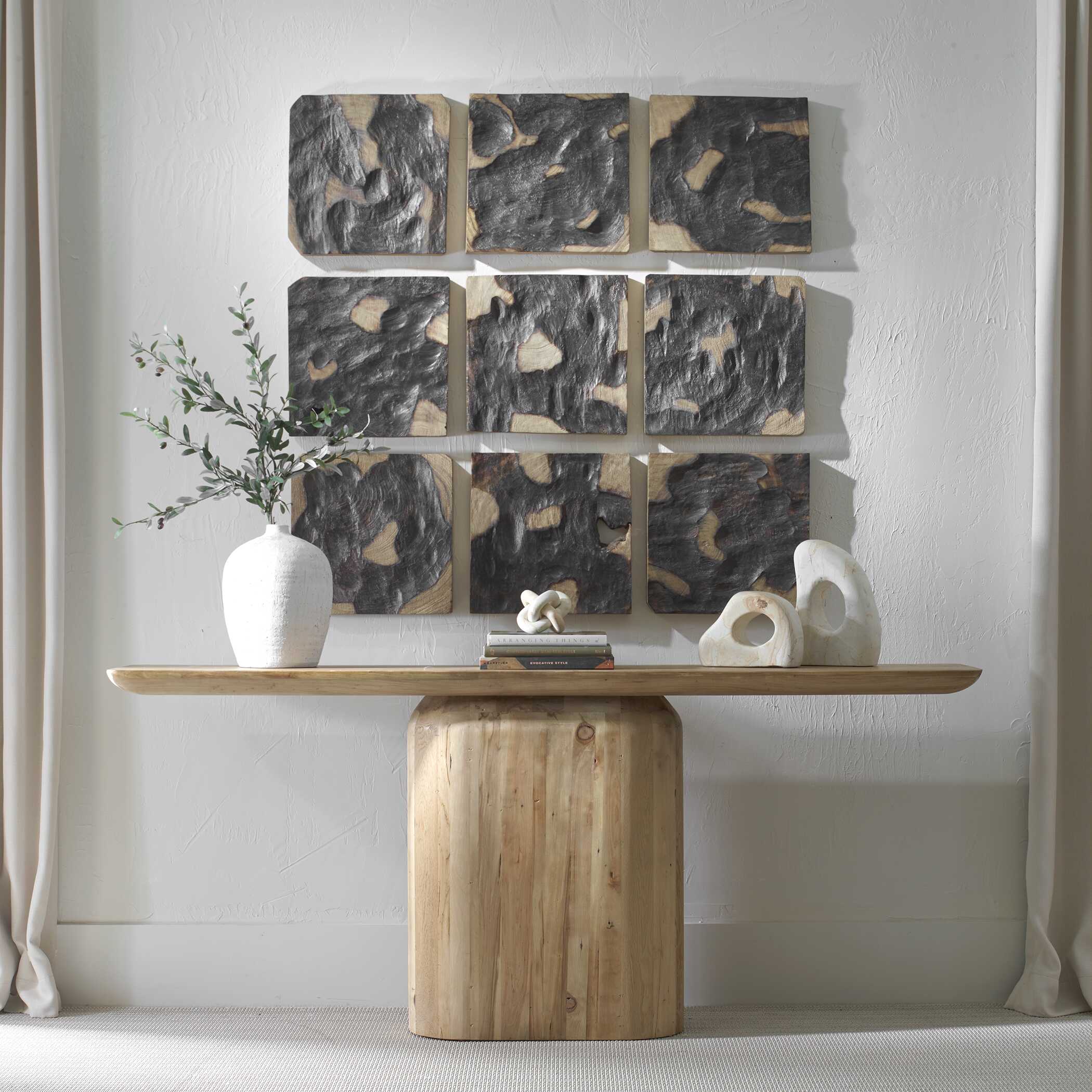Ignite Wood Wall Decor - Set of 9 - Image 2