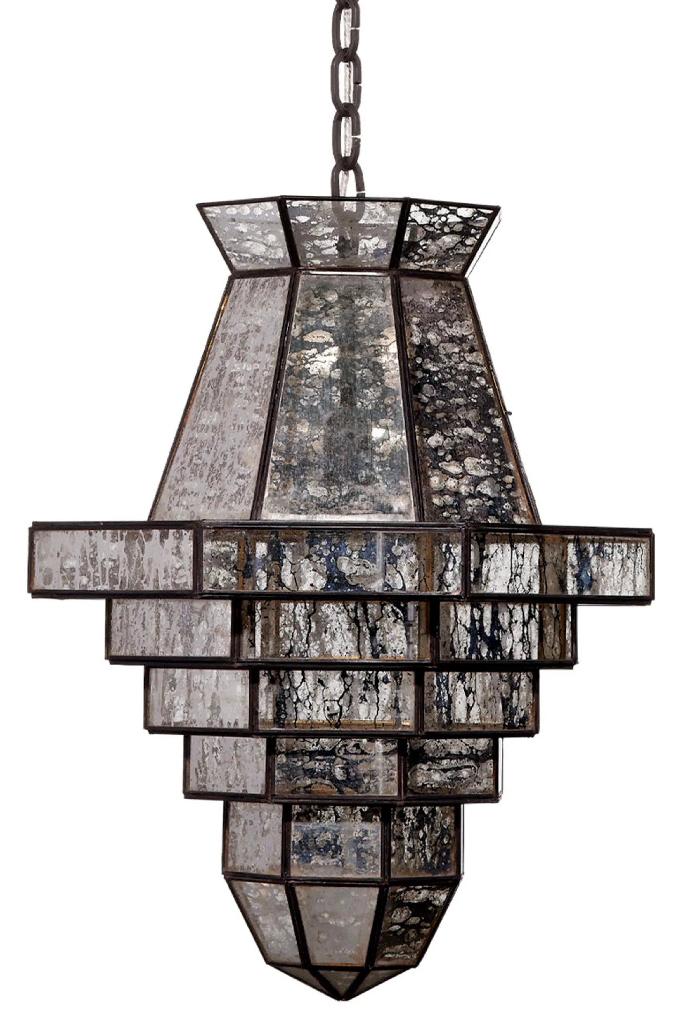 Imperial 1-Light Glass and Metal Pendant