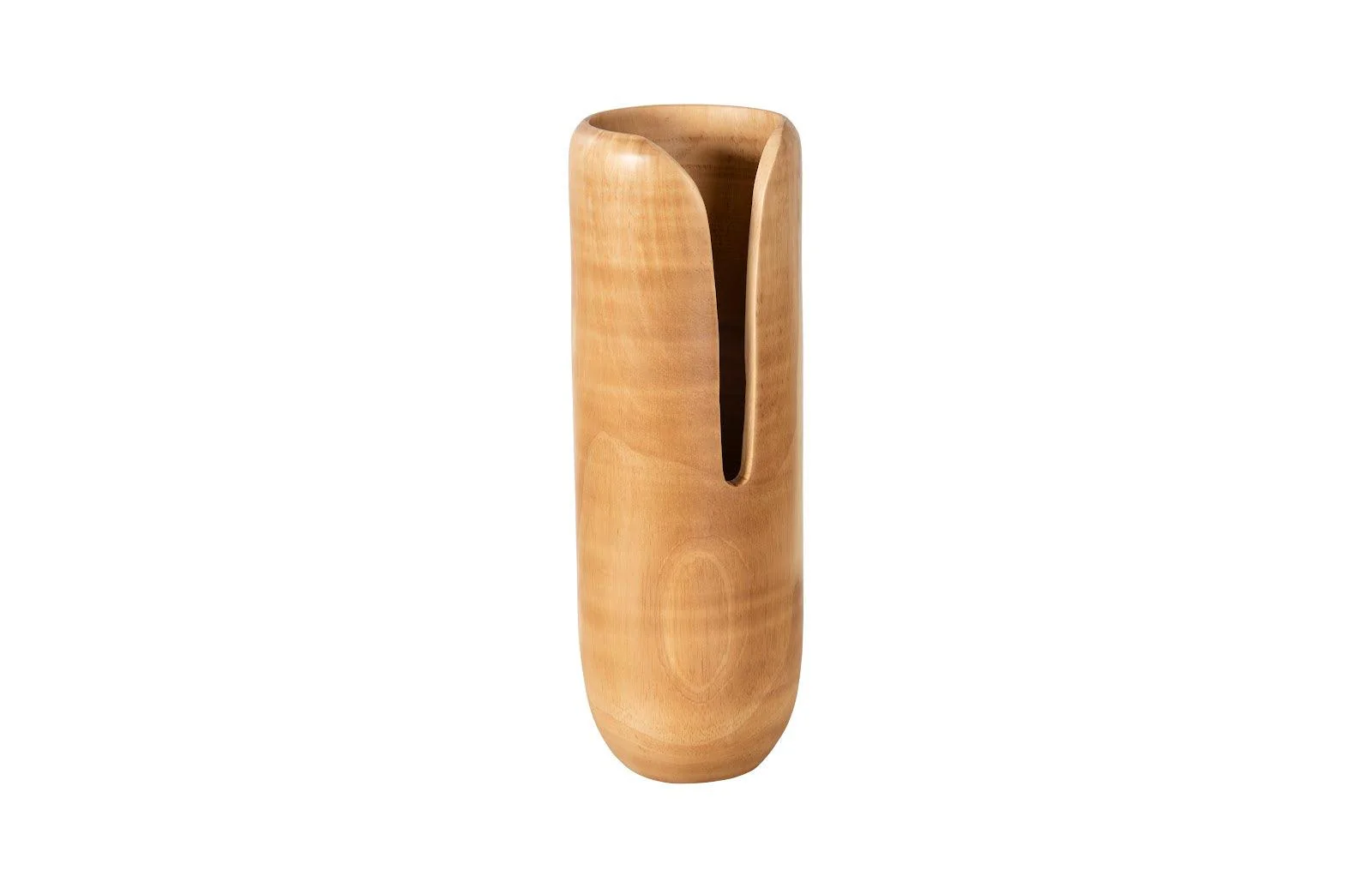 Interval Wood Vase, Natural, Large