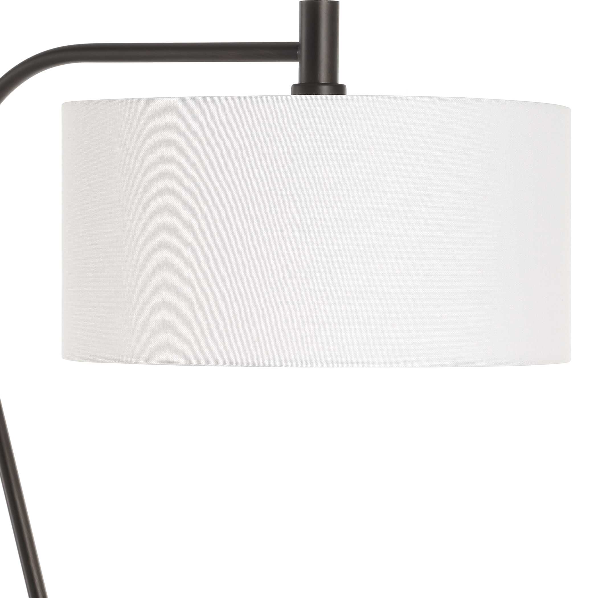 Irwin Curved Brass Floor Lamp - Image 5