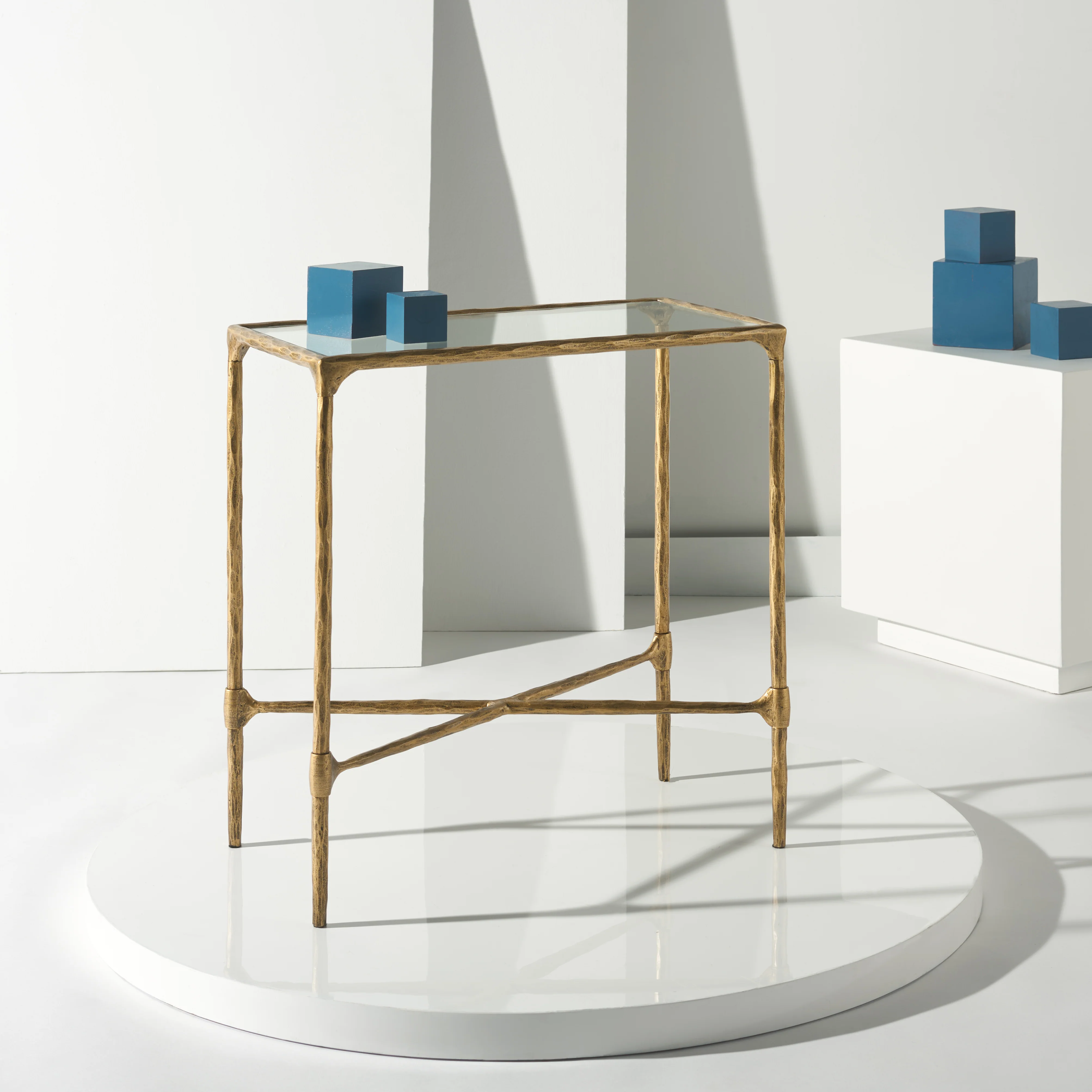 Isabellina Metal Accent Table - Image 2