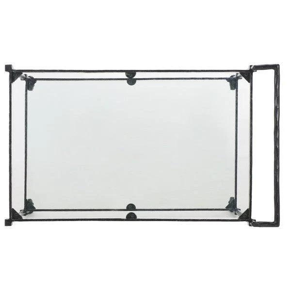 Isabellina Metal And Glass Bar Cart - Image 17