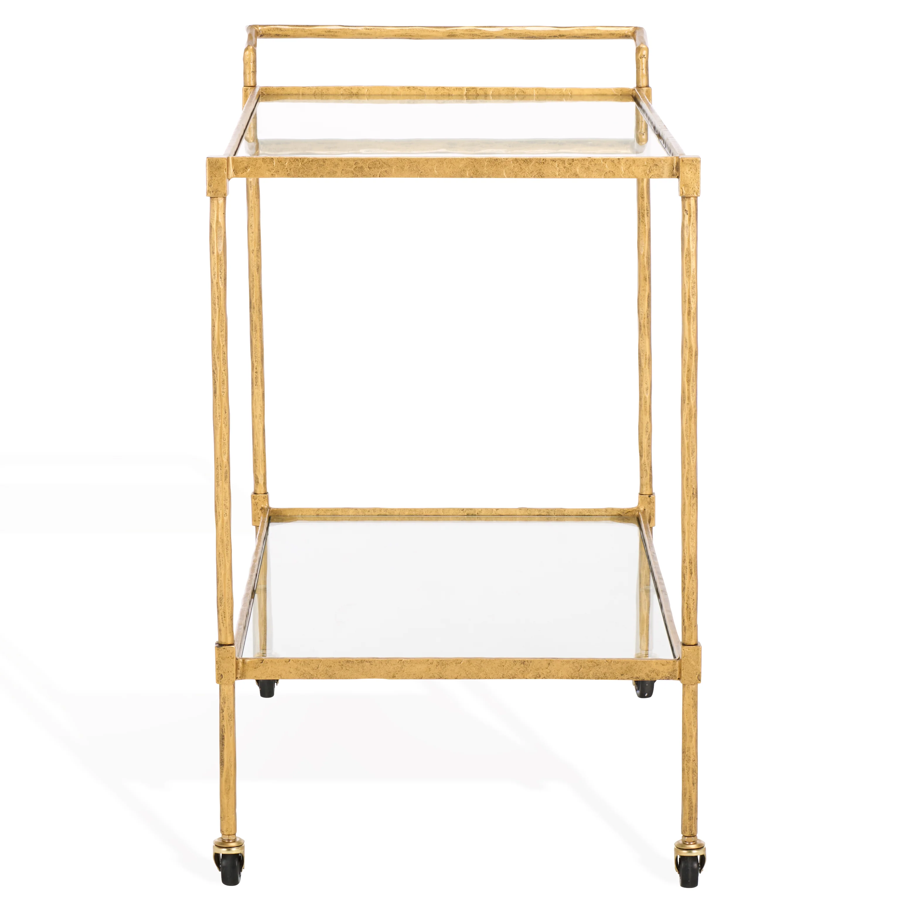Isabellina Metal And Glass Bar Cart - Image 11