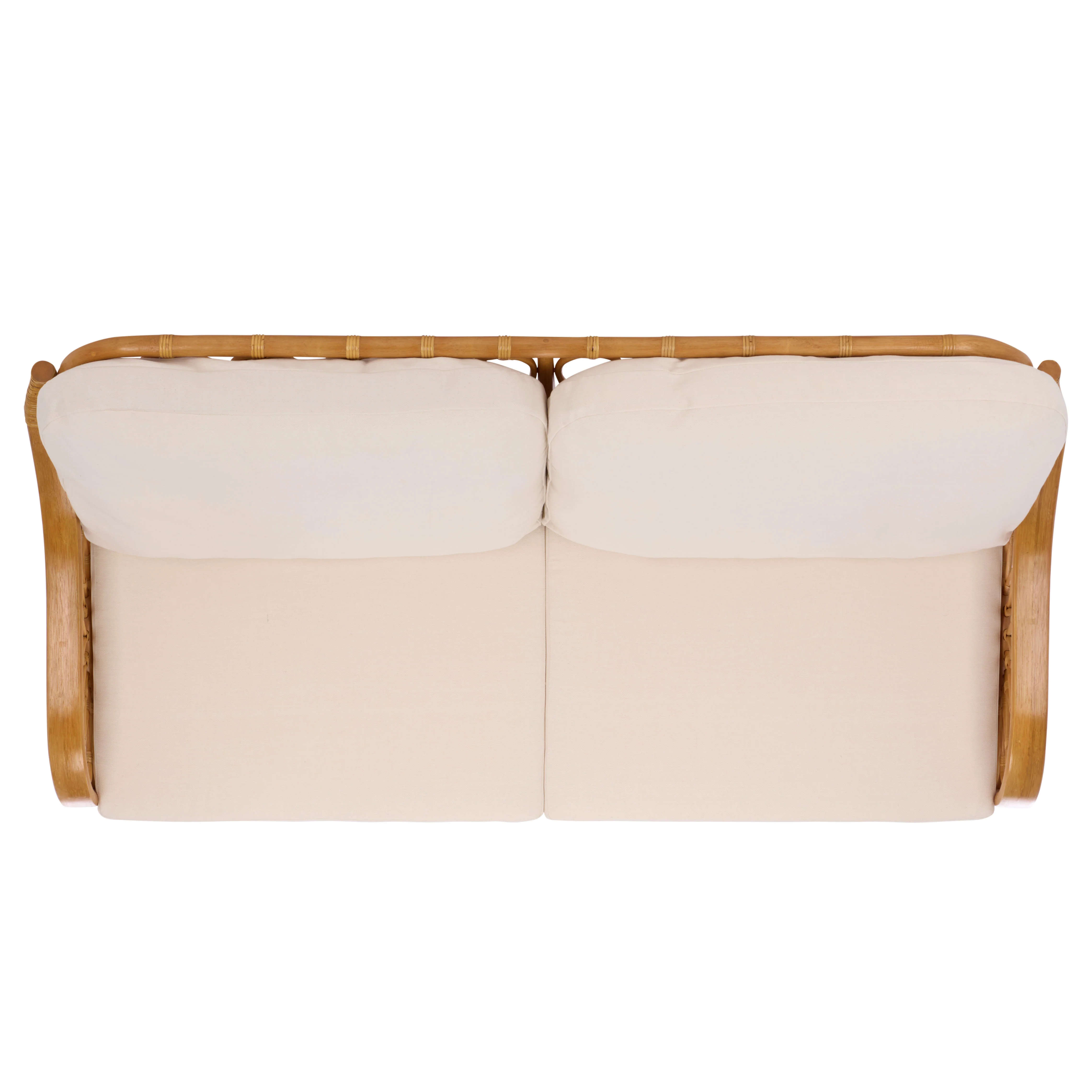 Isaias Rattan Loveseat - Image 10