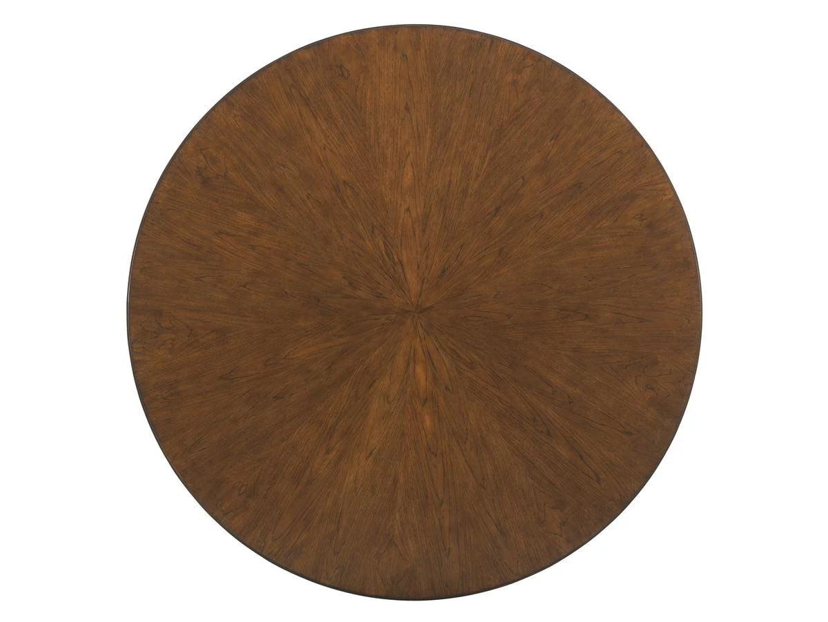 Island Fusion Meridien Round Dining Table With Wooden Top - Image 4