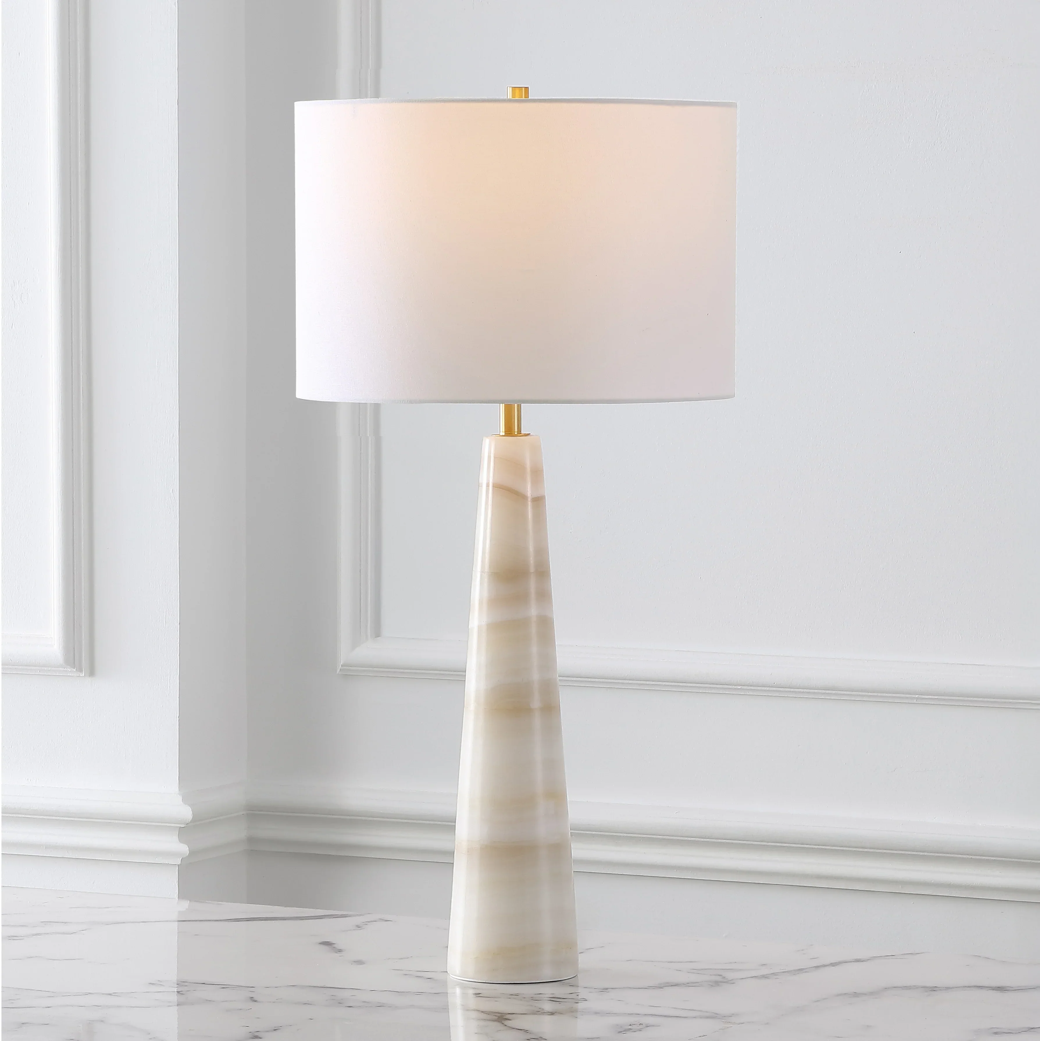 Ismeralda Jade Stone Table Lamp - Image 2