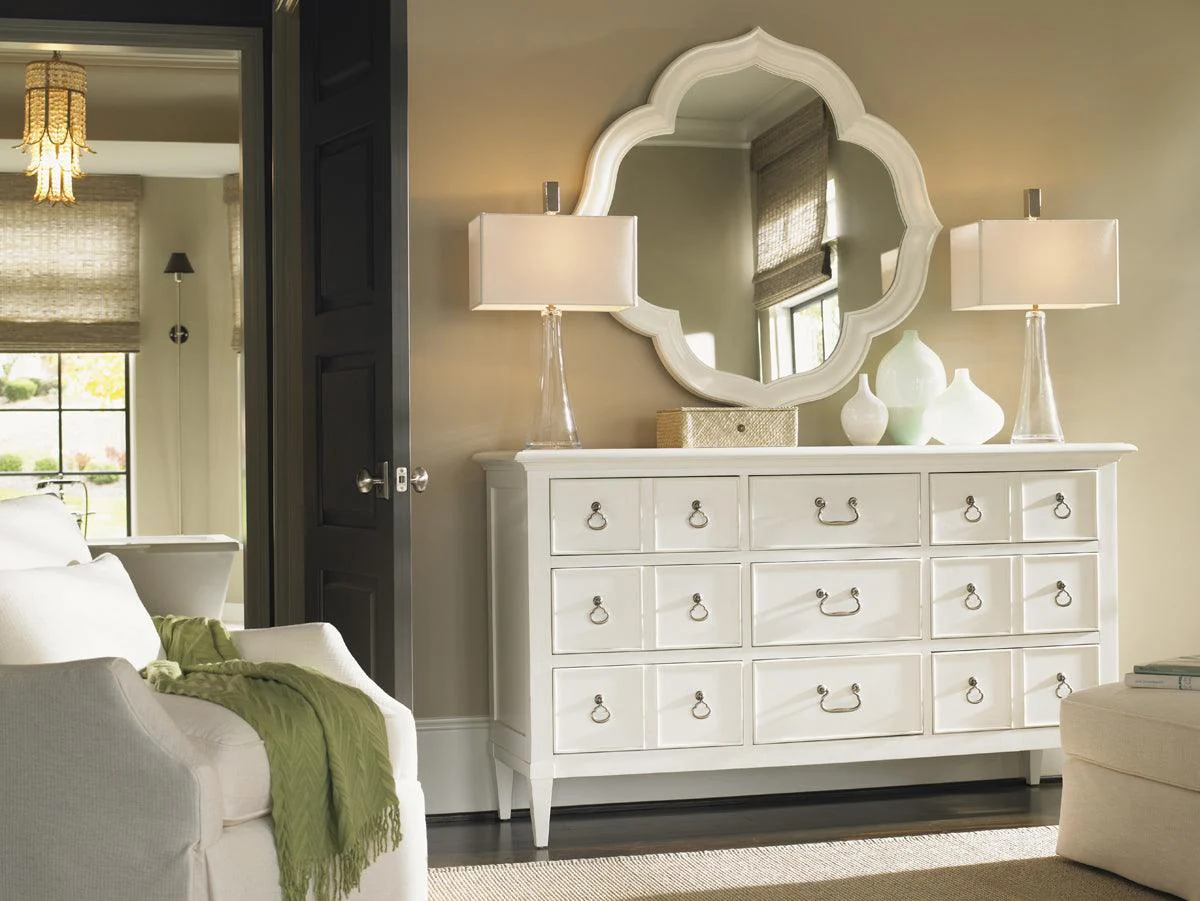 Ivory Key Paget Mirror - Image 2