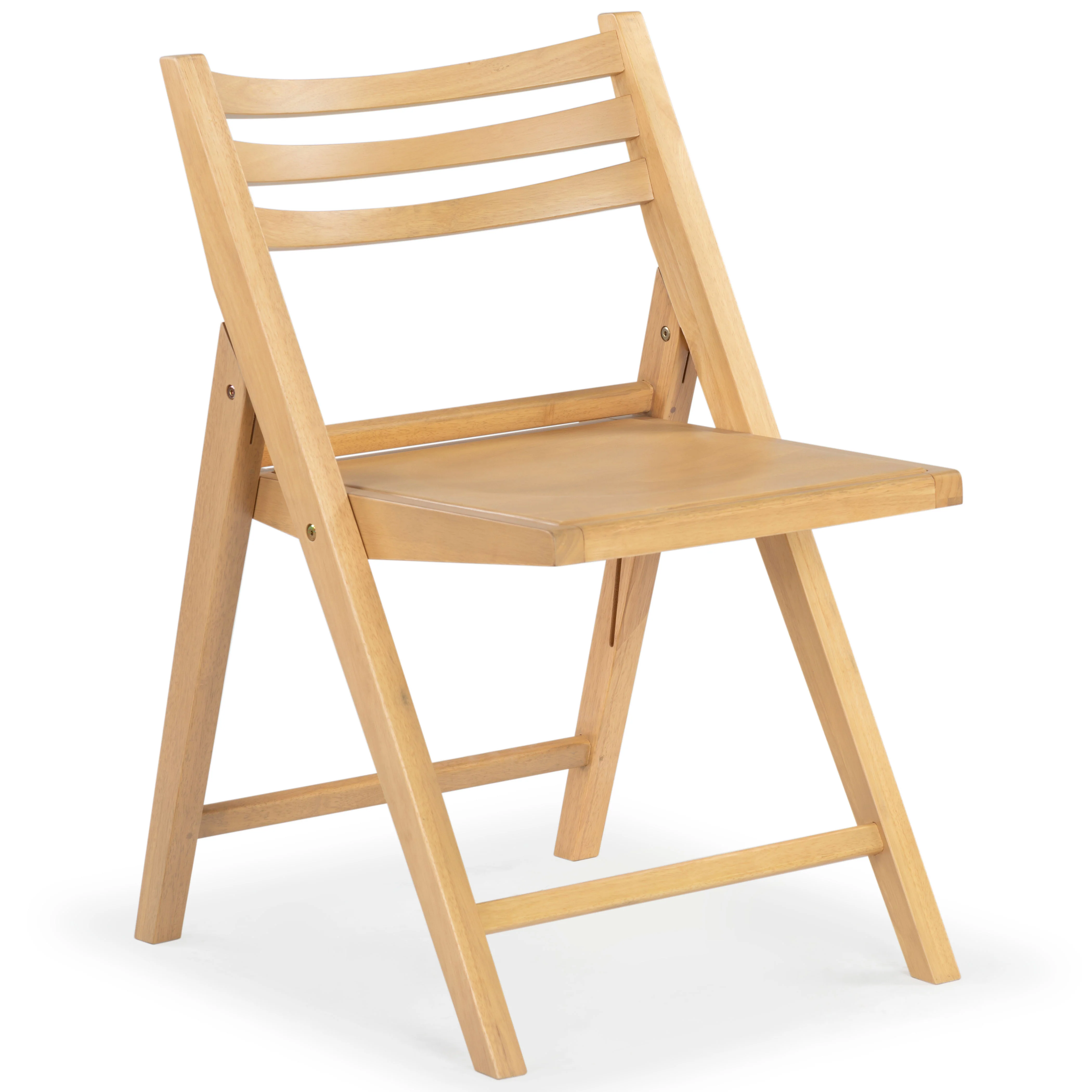 Jacie Wood Seat Folding Chair - Set of 2 - Image 15