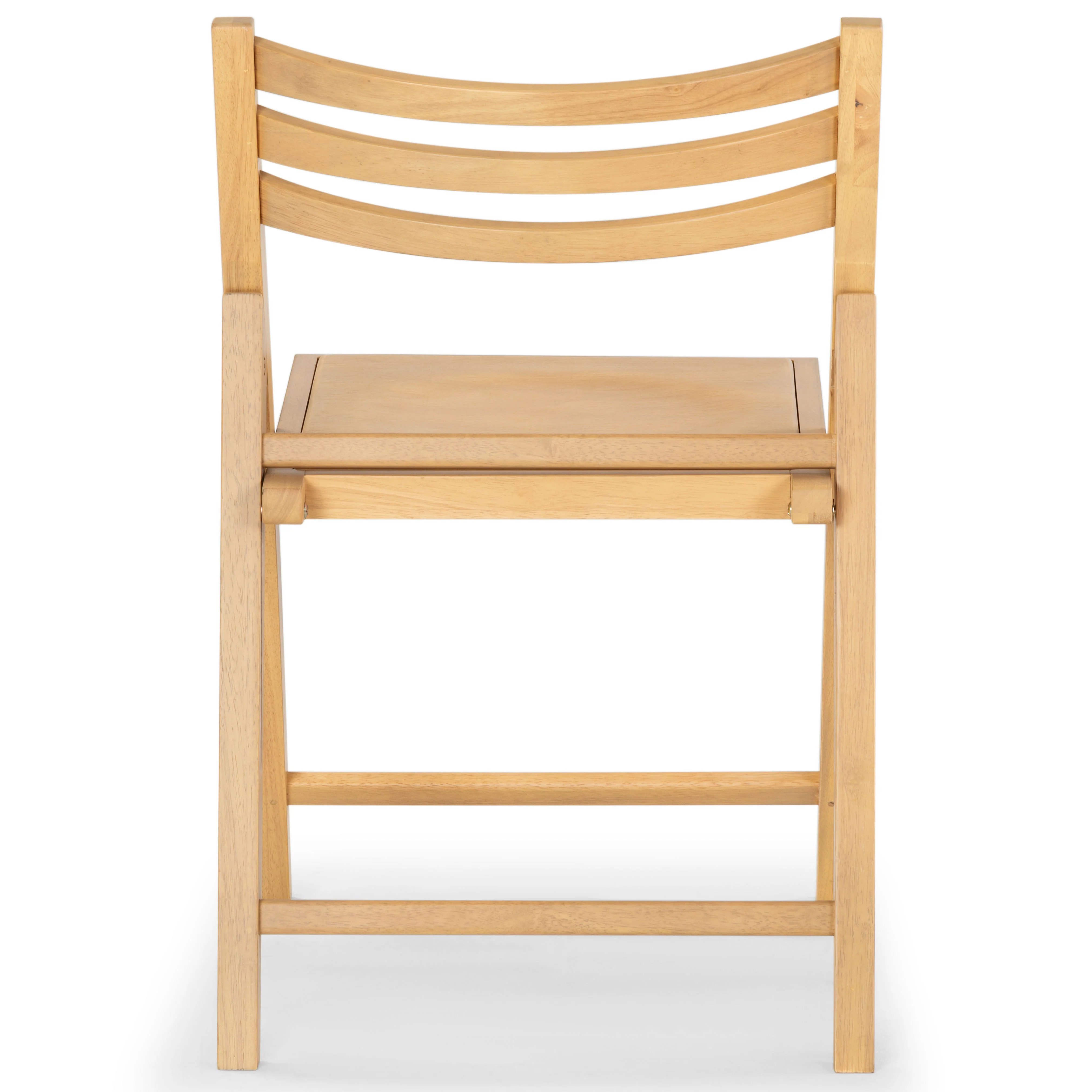 Jacie Wood Seat Folding Chair - Set of 2 - Image 18