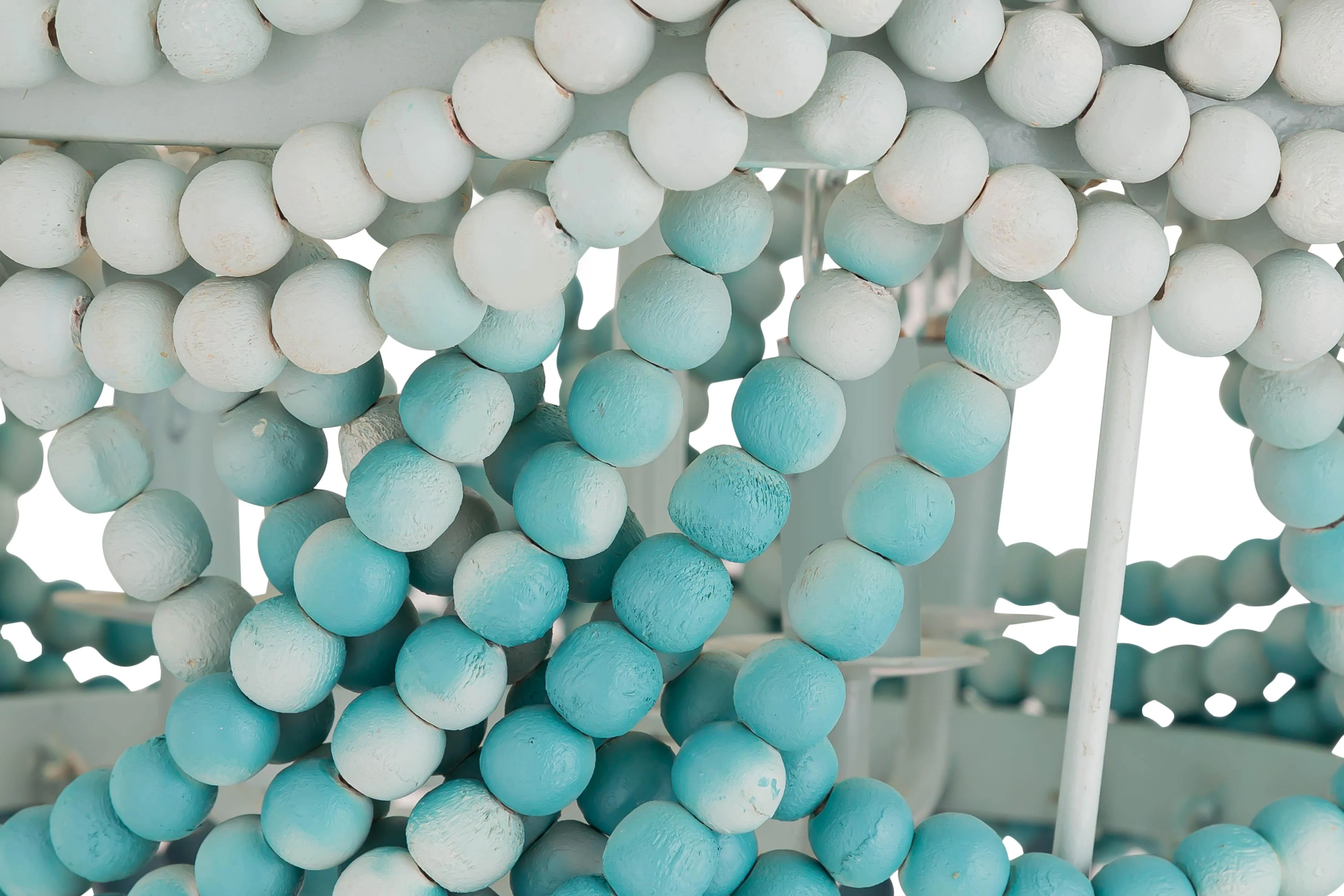 Jade Beaded Chandelier - Image 5